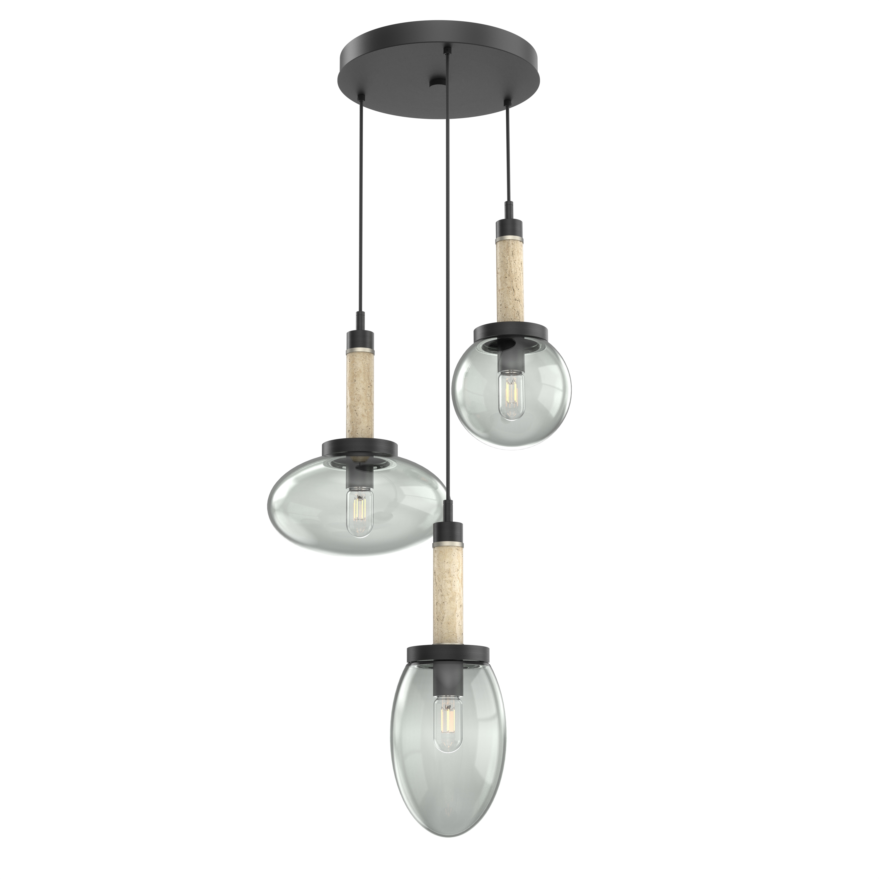 Porto 3-Light Pendant - VIRO-0312-311101000