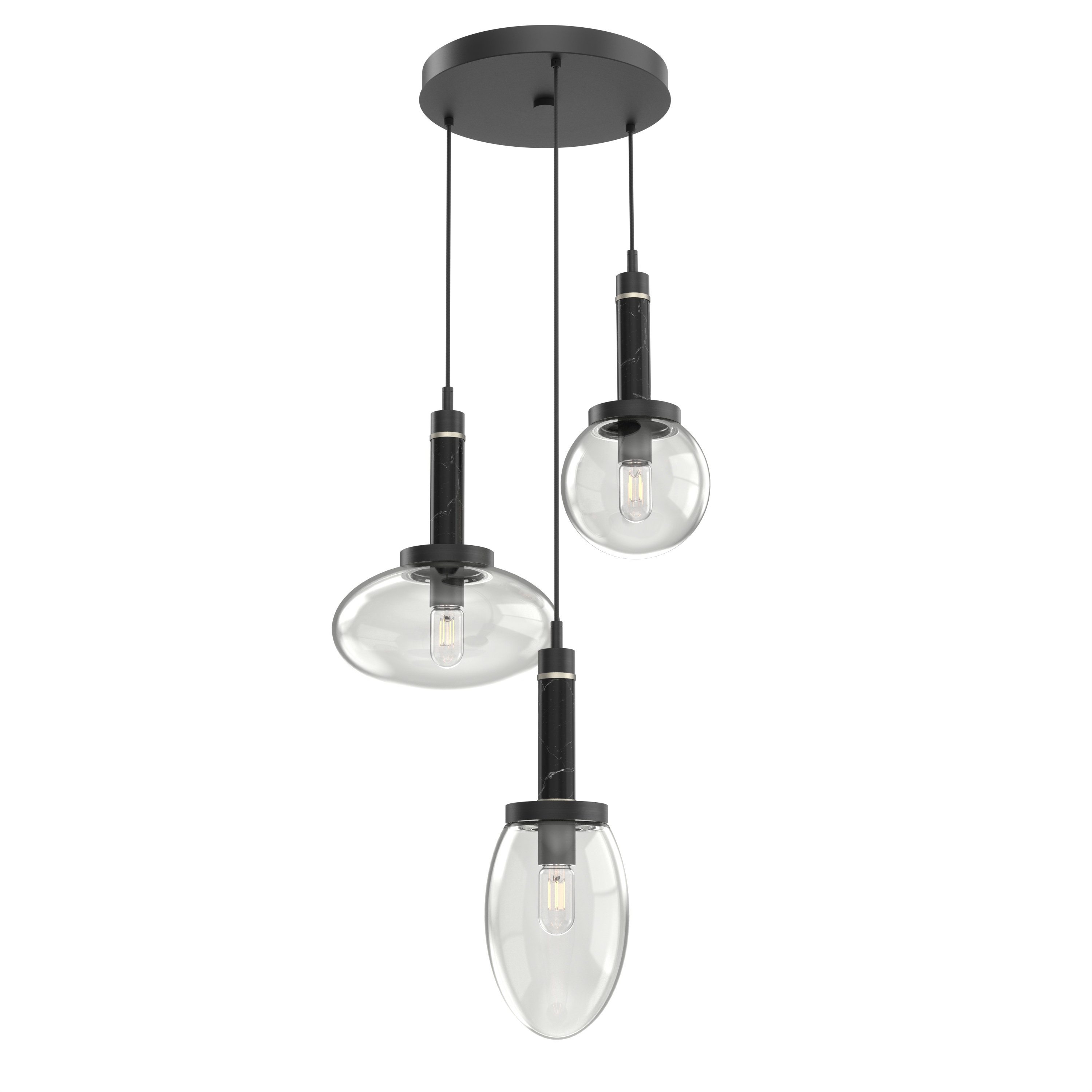 Porto 3-Light Pendant - VIRO-0312-311101000