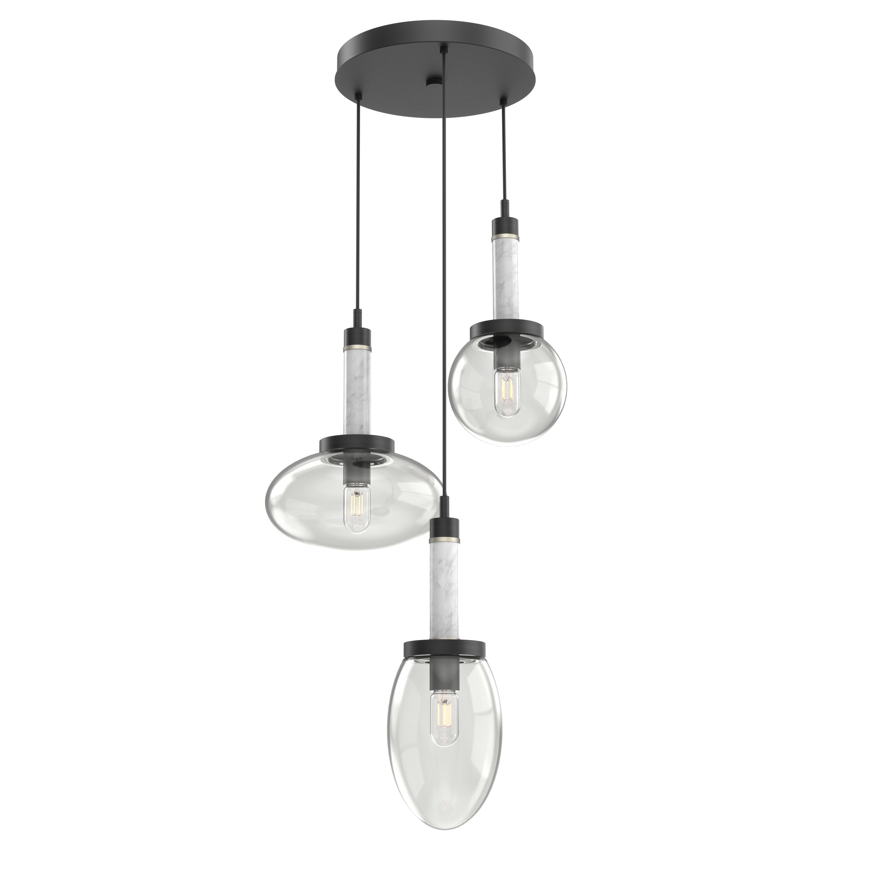 Porto 3-Light Pendant - VIRO-0312-311101000