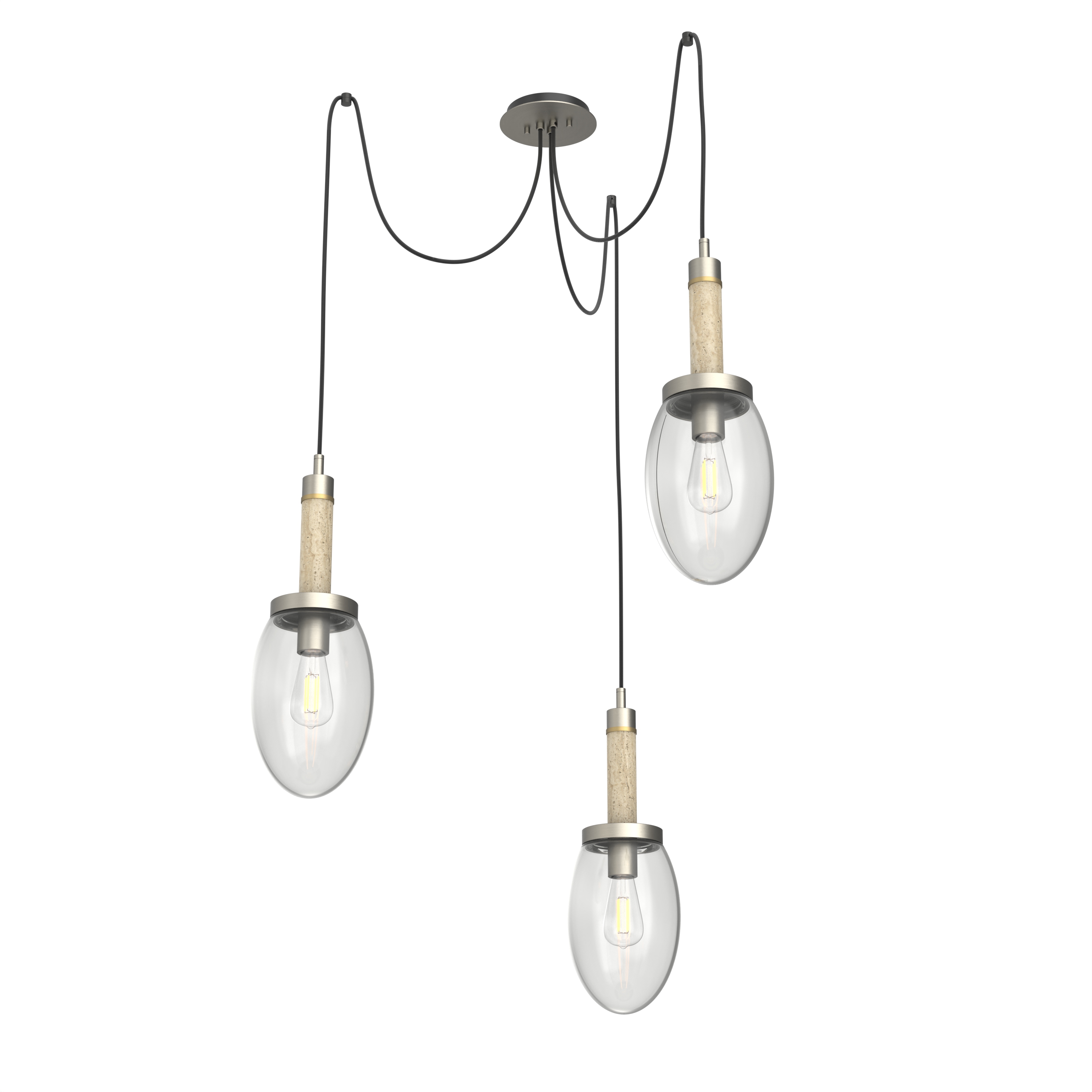 Como 3-Light Swag Chandelier - VIRO-0322-331103000