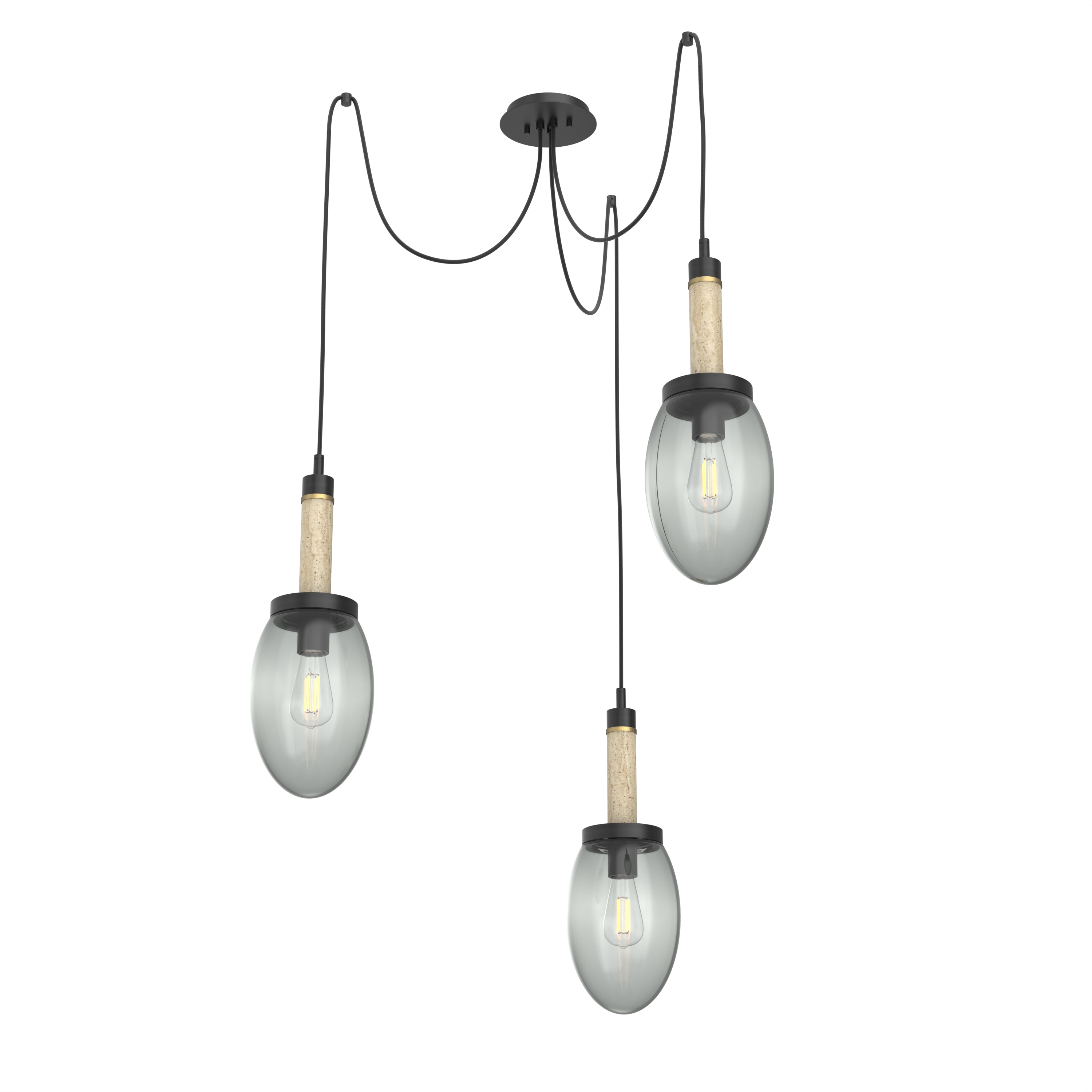 Como 3-Light Swag Chandelier - VIRO-0322-331103000