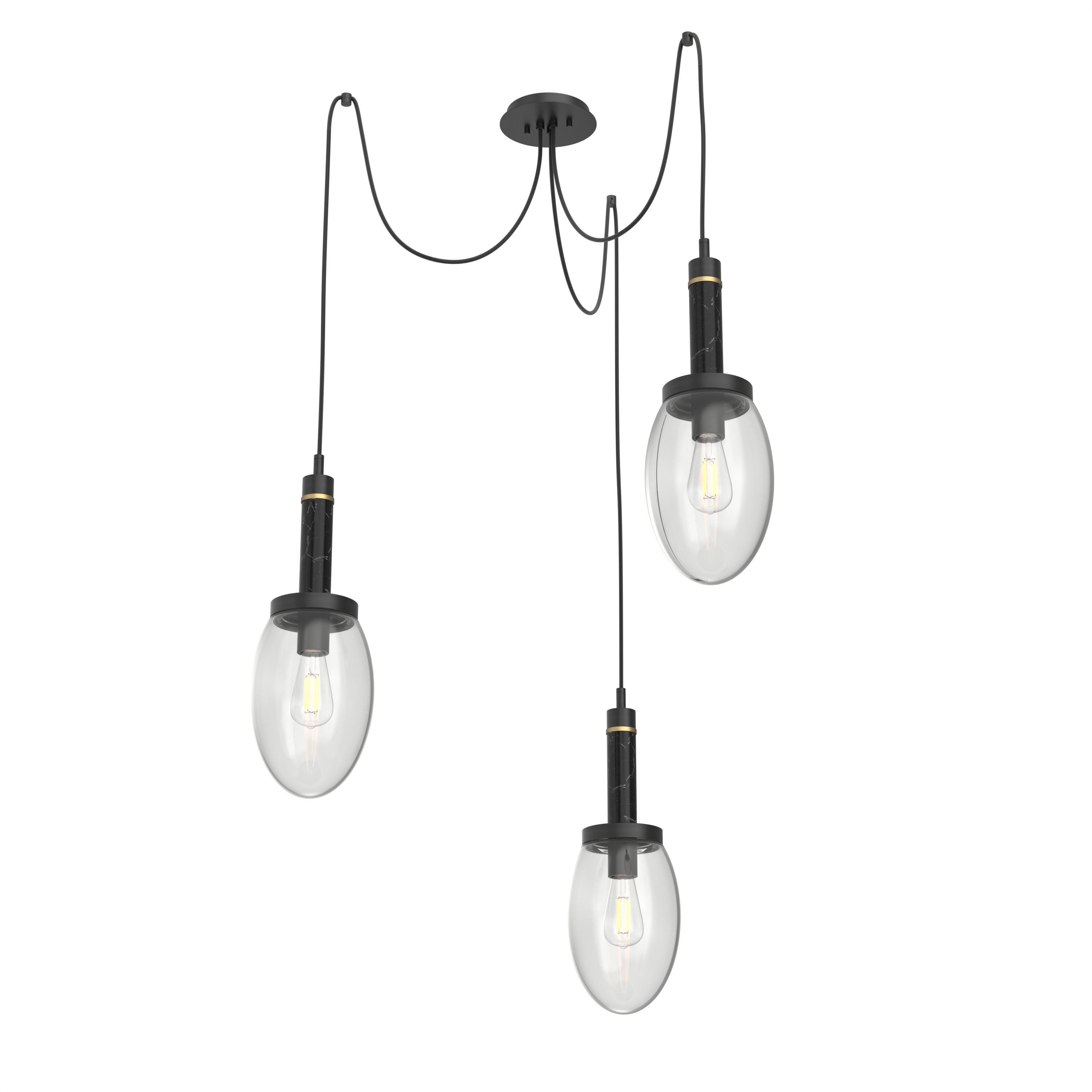 Como 3-Light Swag Chandelier - VIRO-0322-331103000