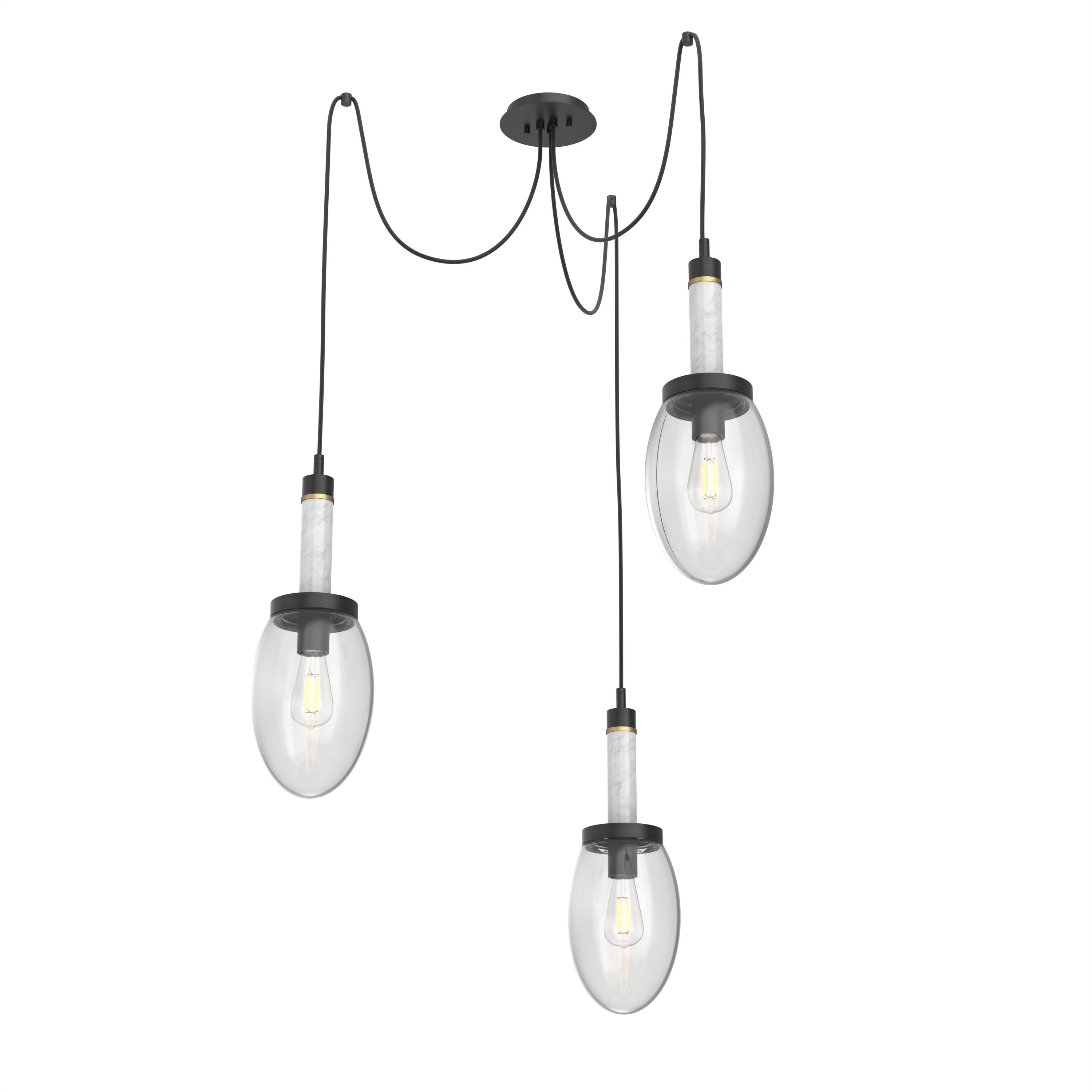 Como 3-Light Swag Chandelier - VIRO-0322-331103000