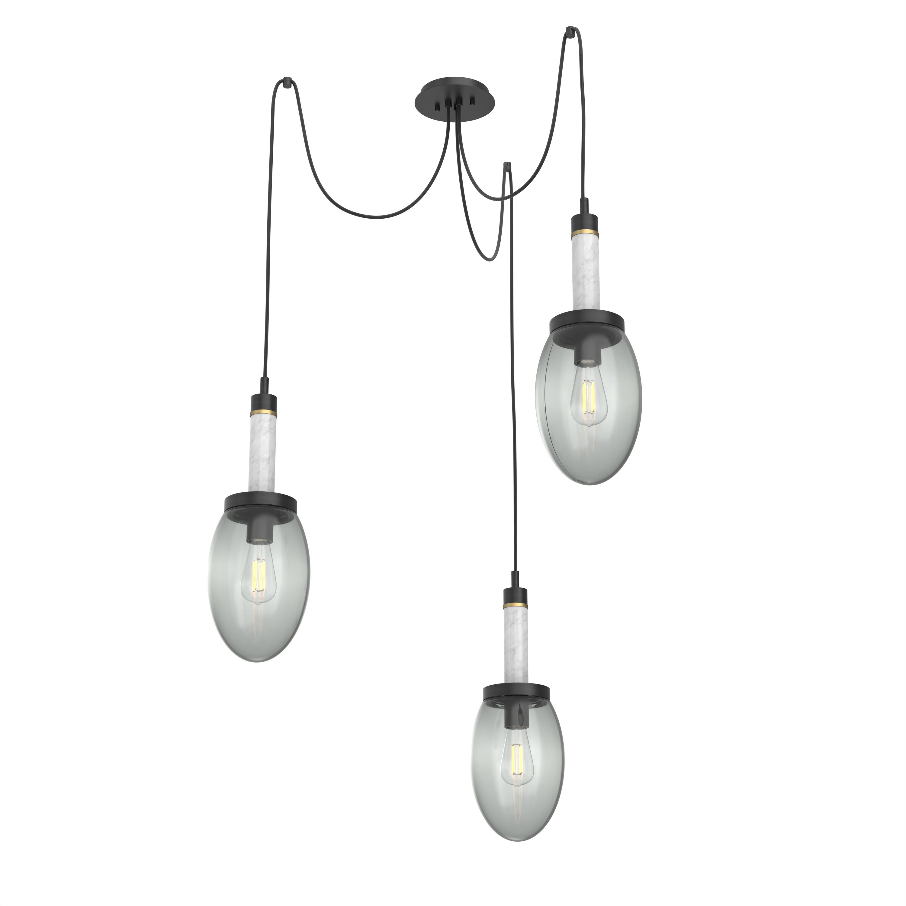 Como 3-Light Swag Chandelier - VIRO-0322-331103000
