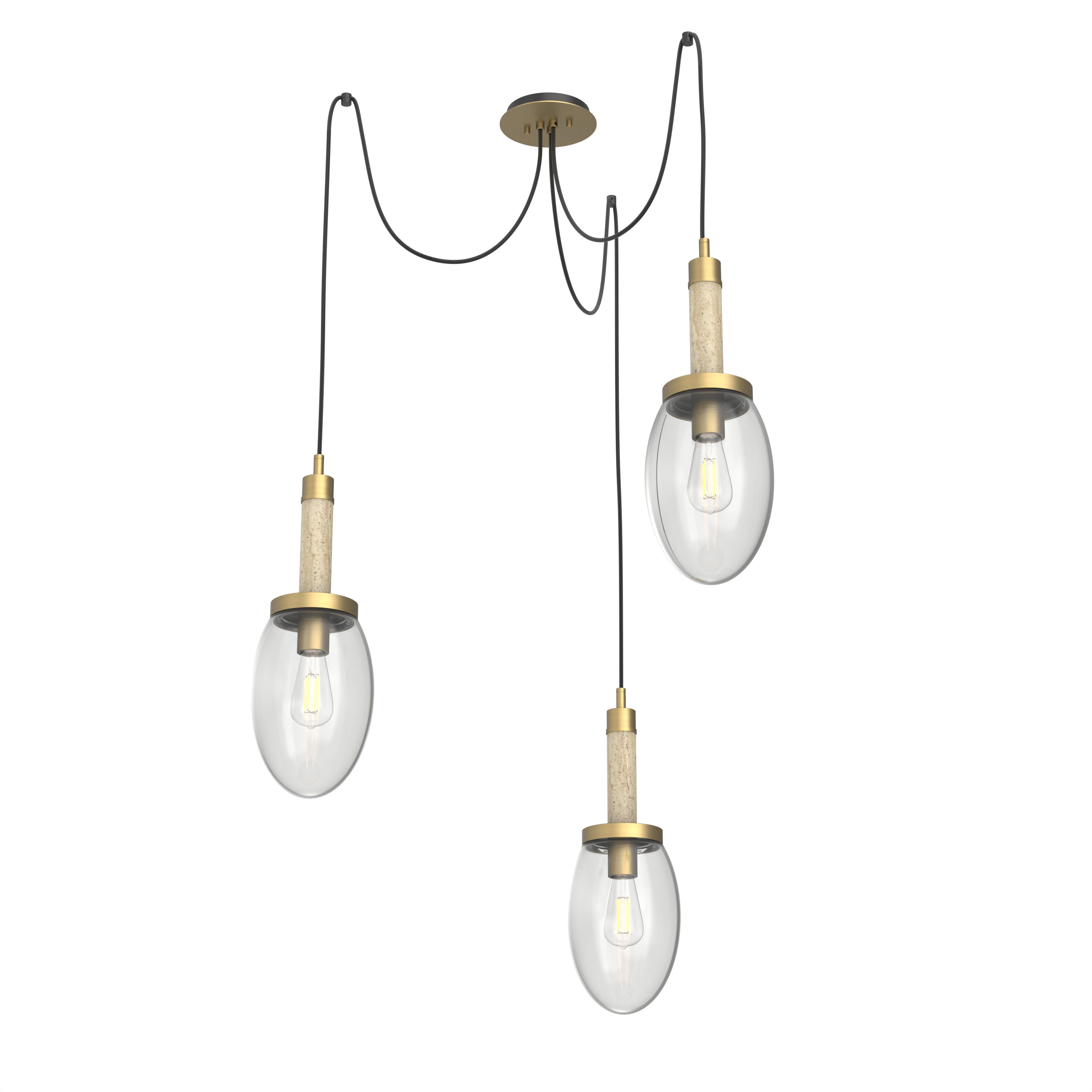 Como 3-Light Swag Chandelier - VIRO-0322-331103000