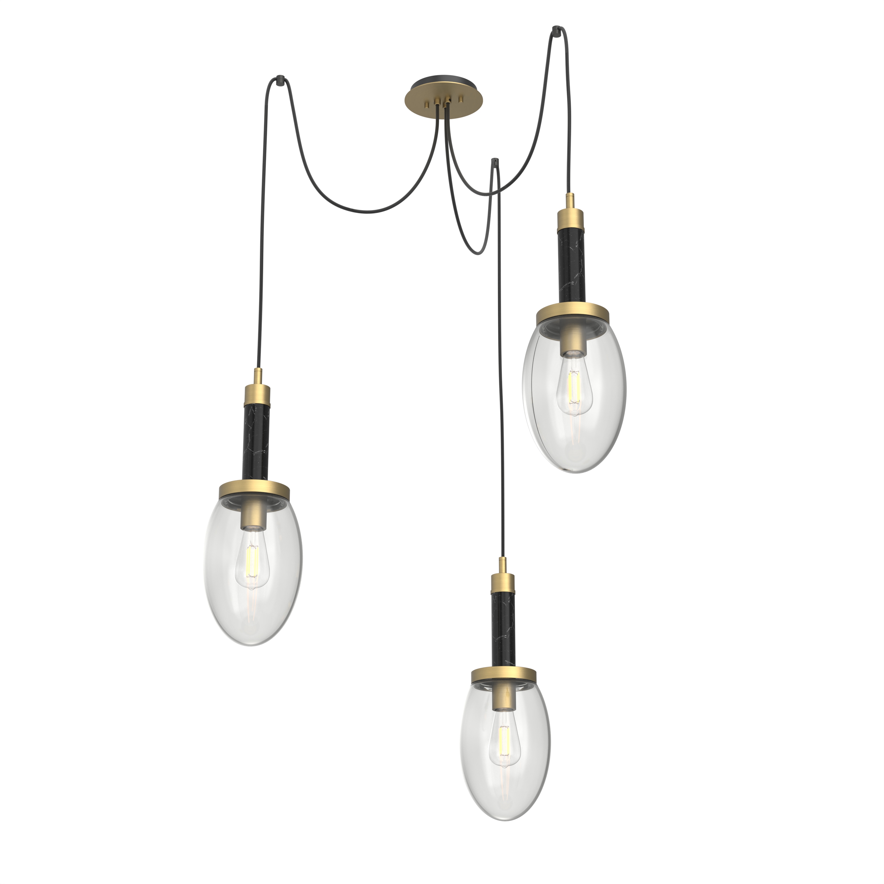 Como 3-Light Swag Chandelier - VIRO-0322-331103000