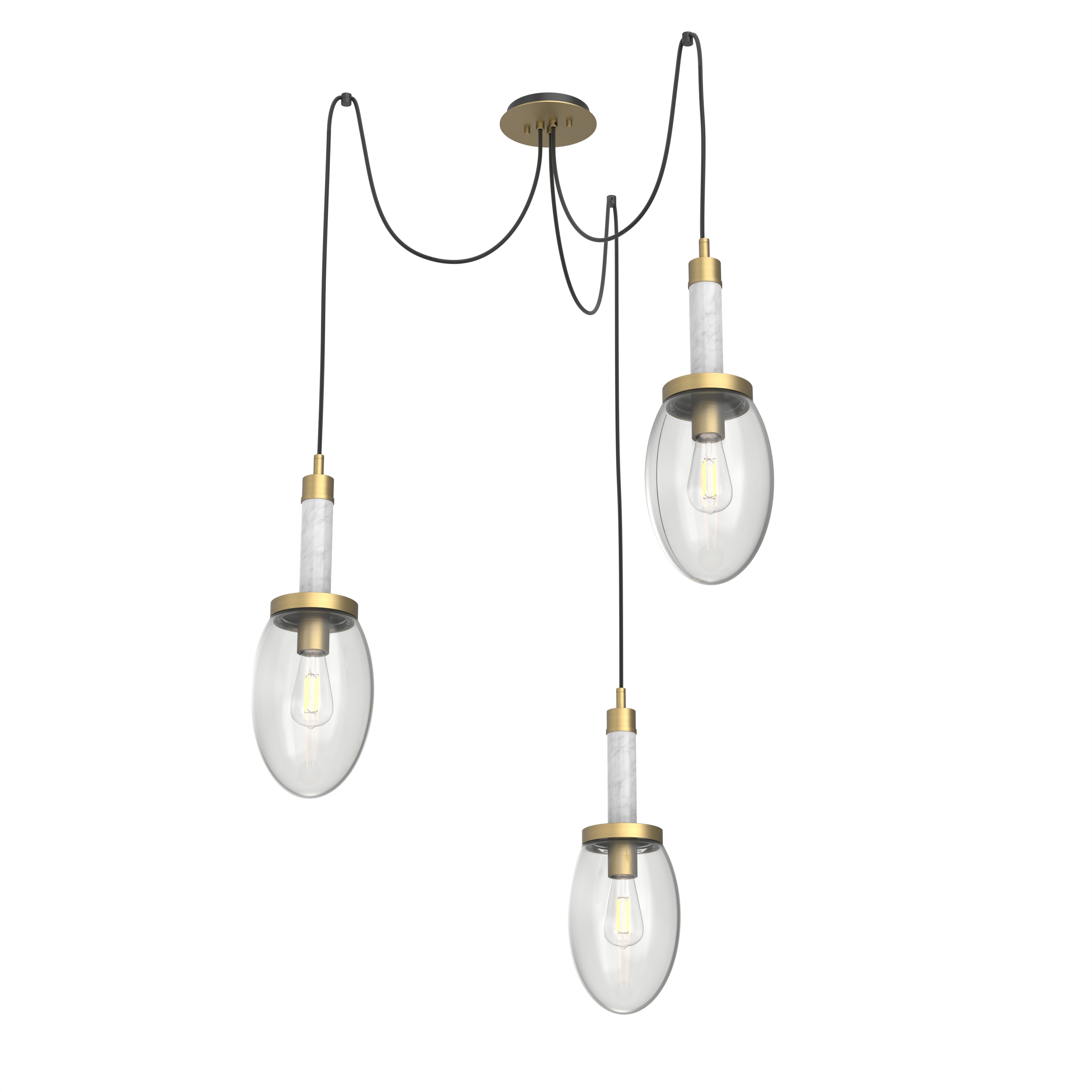 Como 3-Light Swag Chandelier - VIRO-0322-331103000