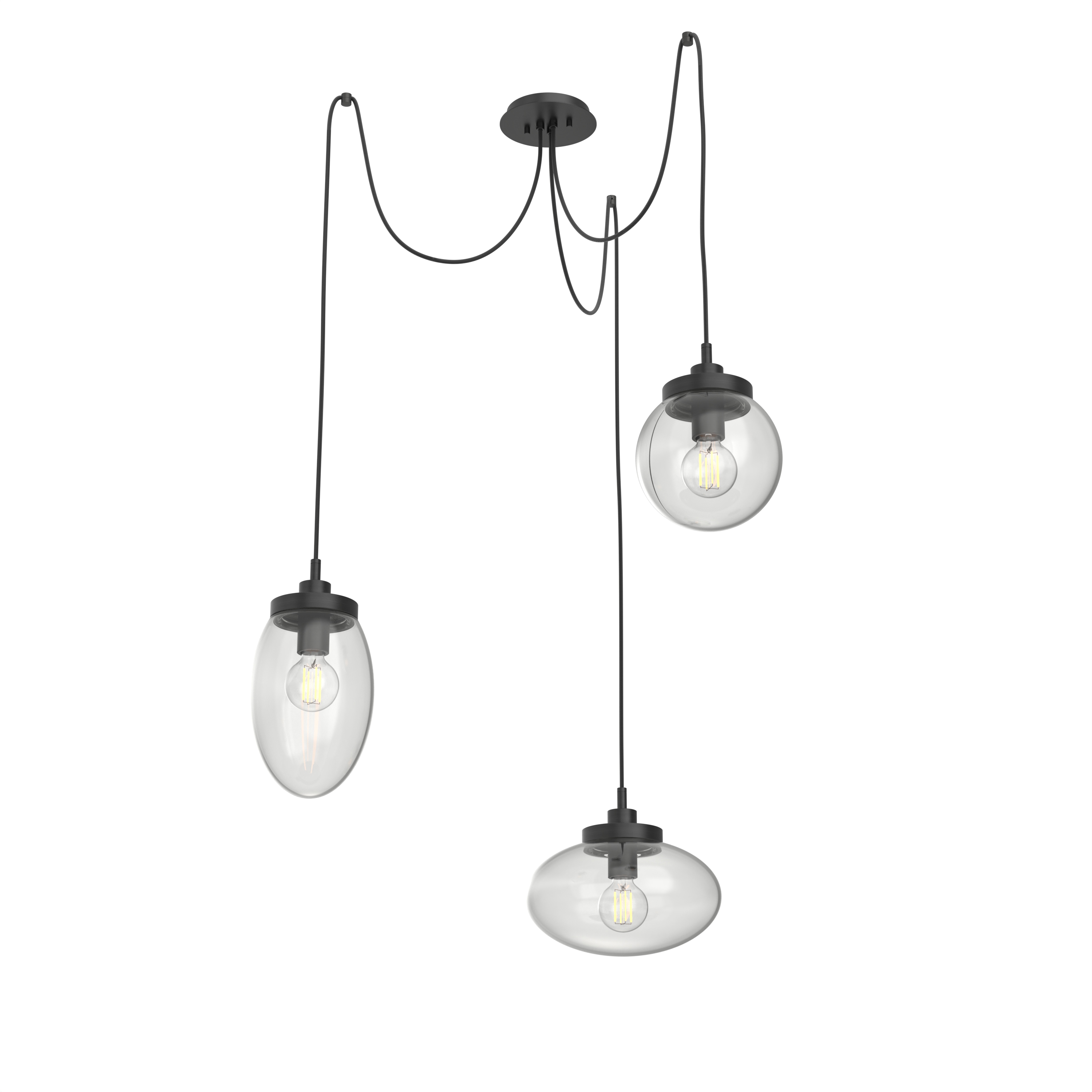 Porto 3-Light Swag Chandelier - VIRO-0323-201001000