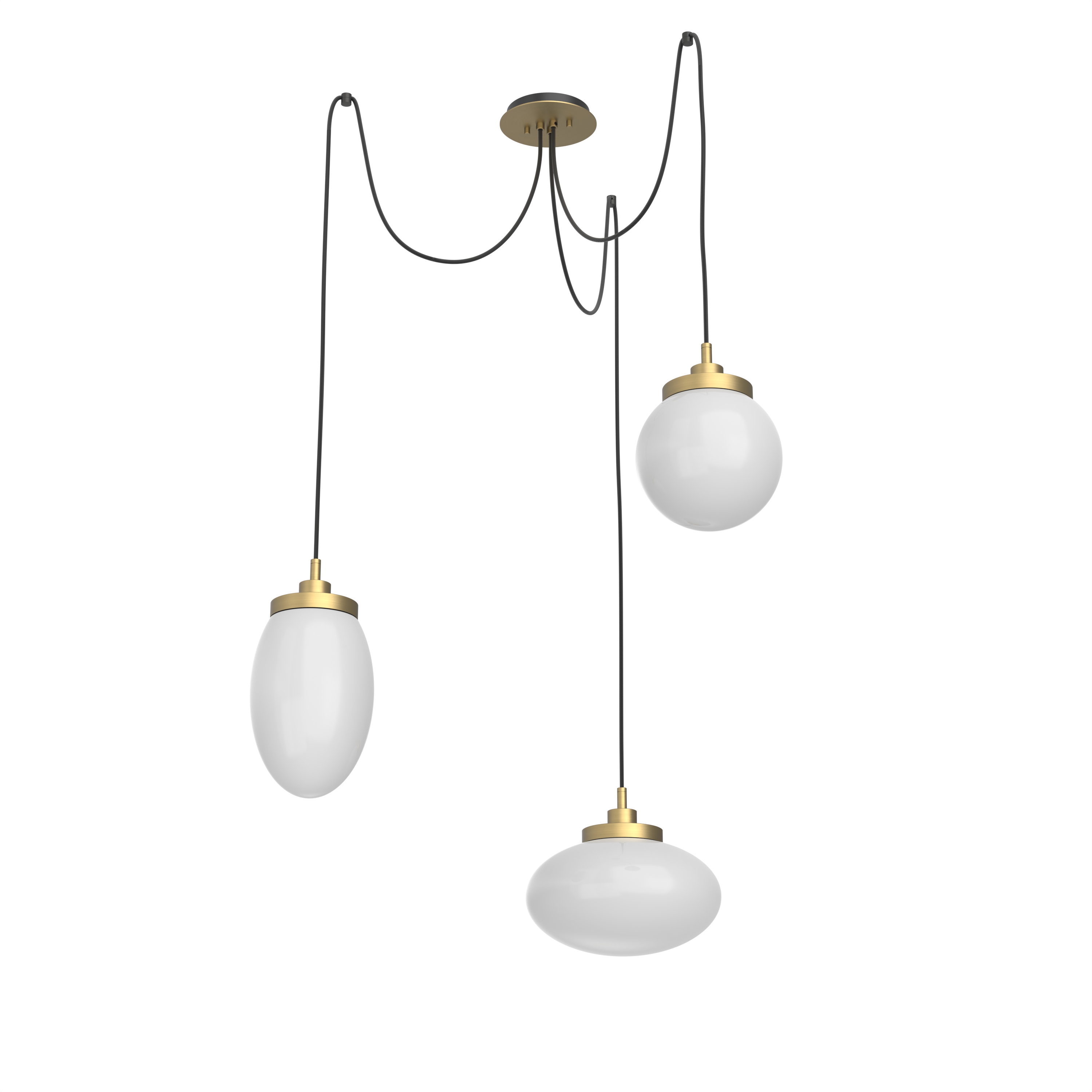 Porto 3-Light Swag Chandelier - VIRO-0323-201001000