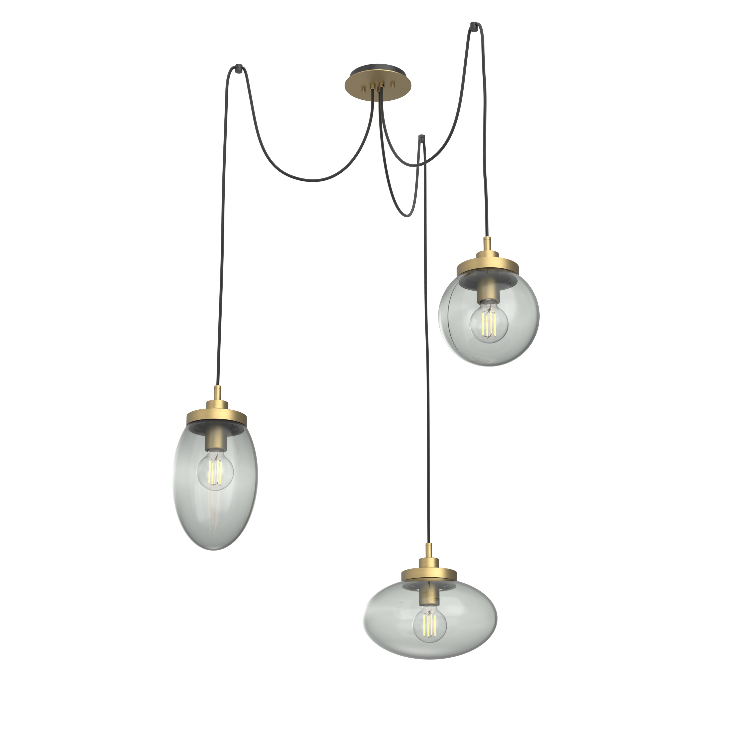 Porto 3-Light Swag Chandelier - VIRO-0323-201001000