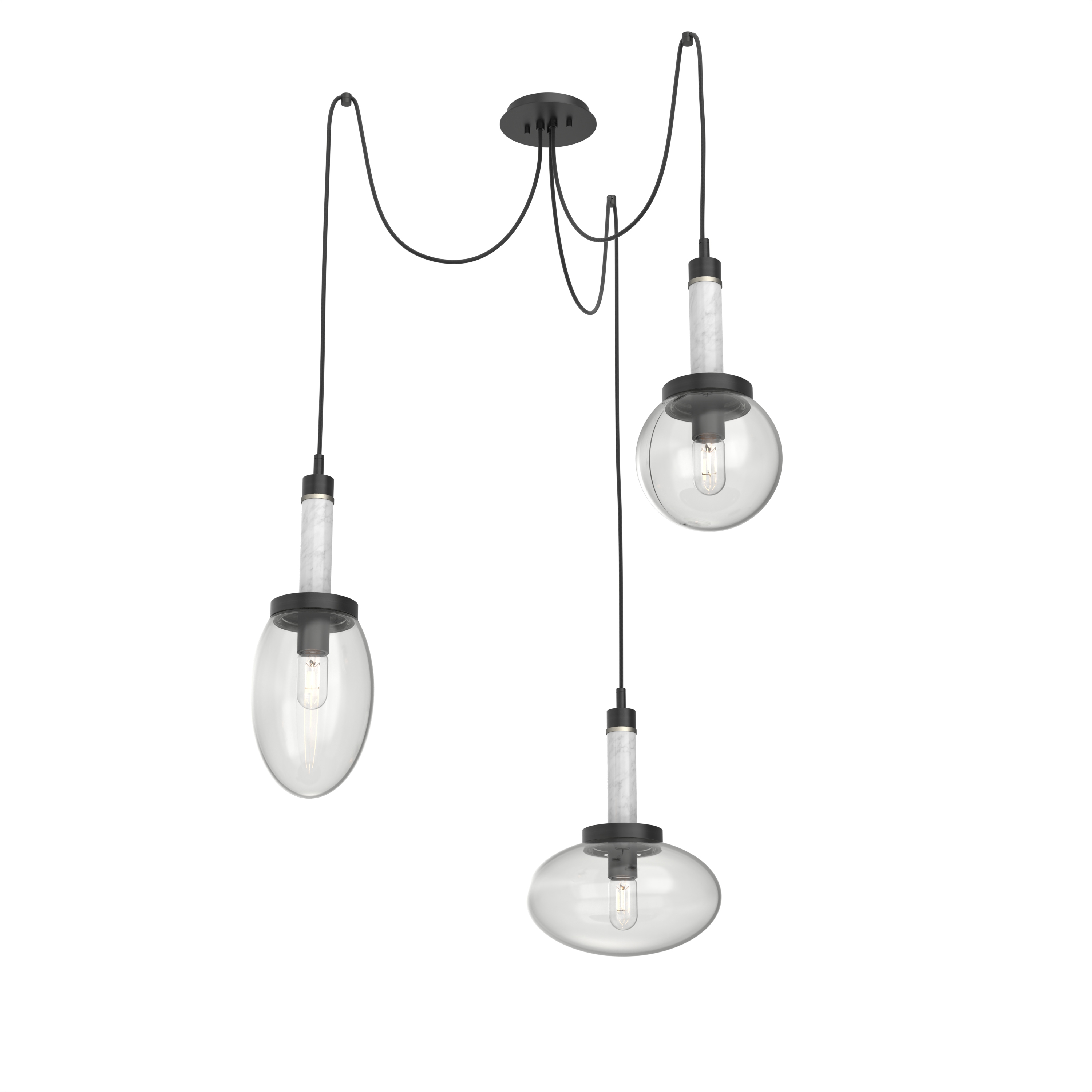 Porto 3-Light Swag Chandelier - VIRO-0324-111301000