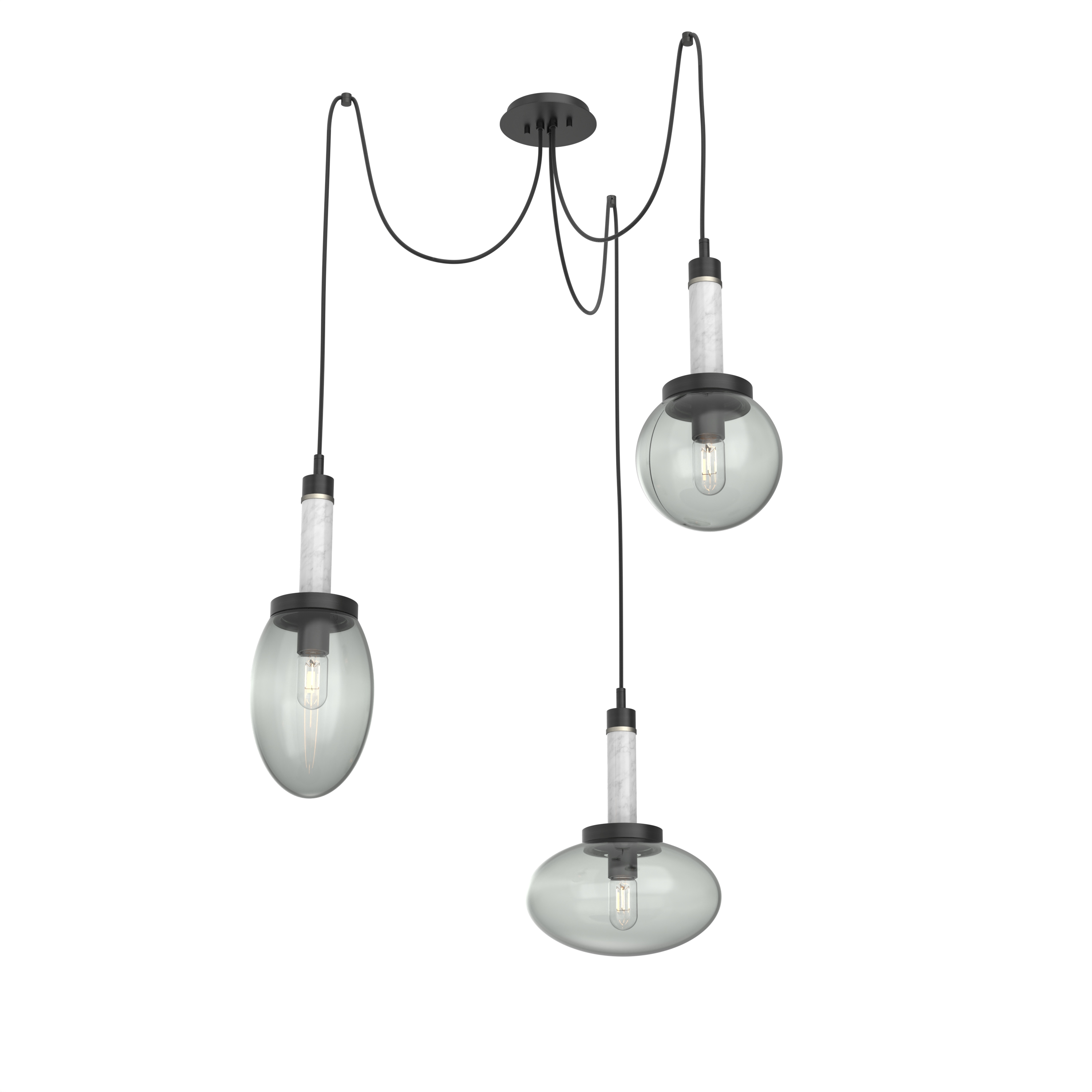 Porto 3-Light Swag Chandelier - VIRO-0324-111301000