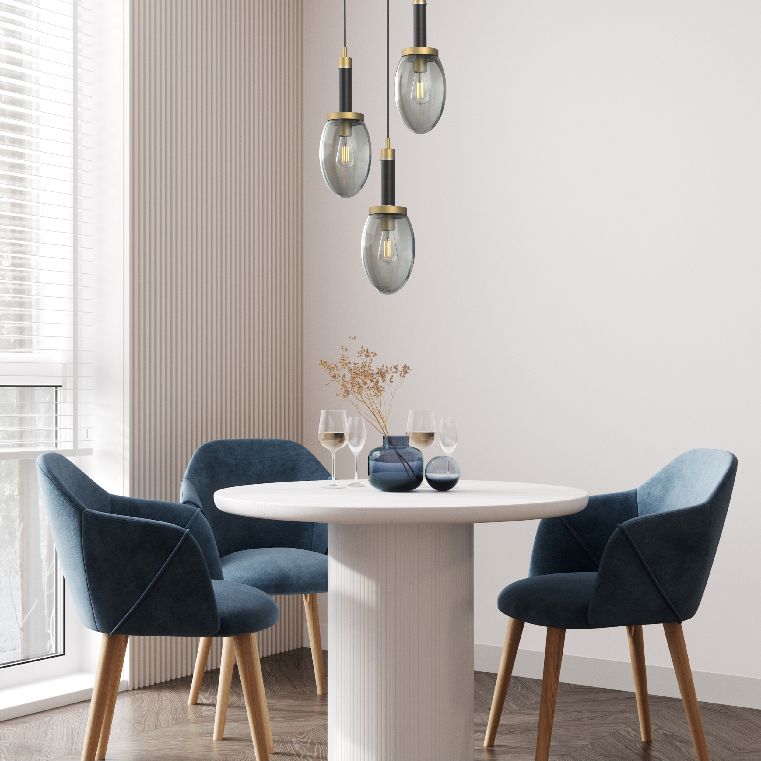 Como 3-Light Pendant - VIRO-0310-311303000