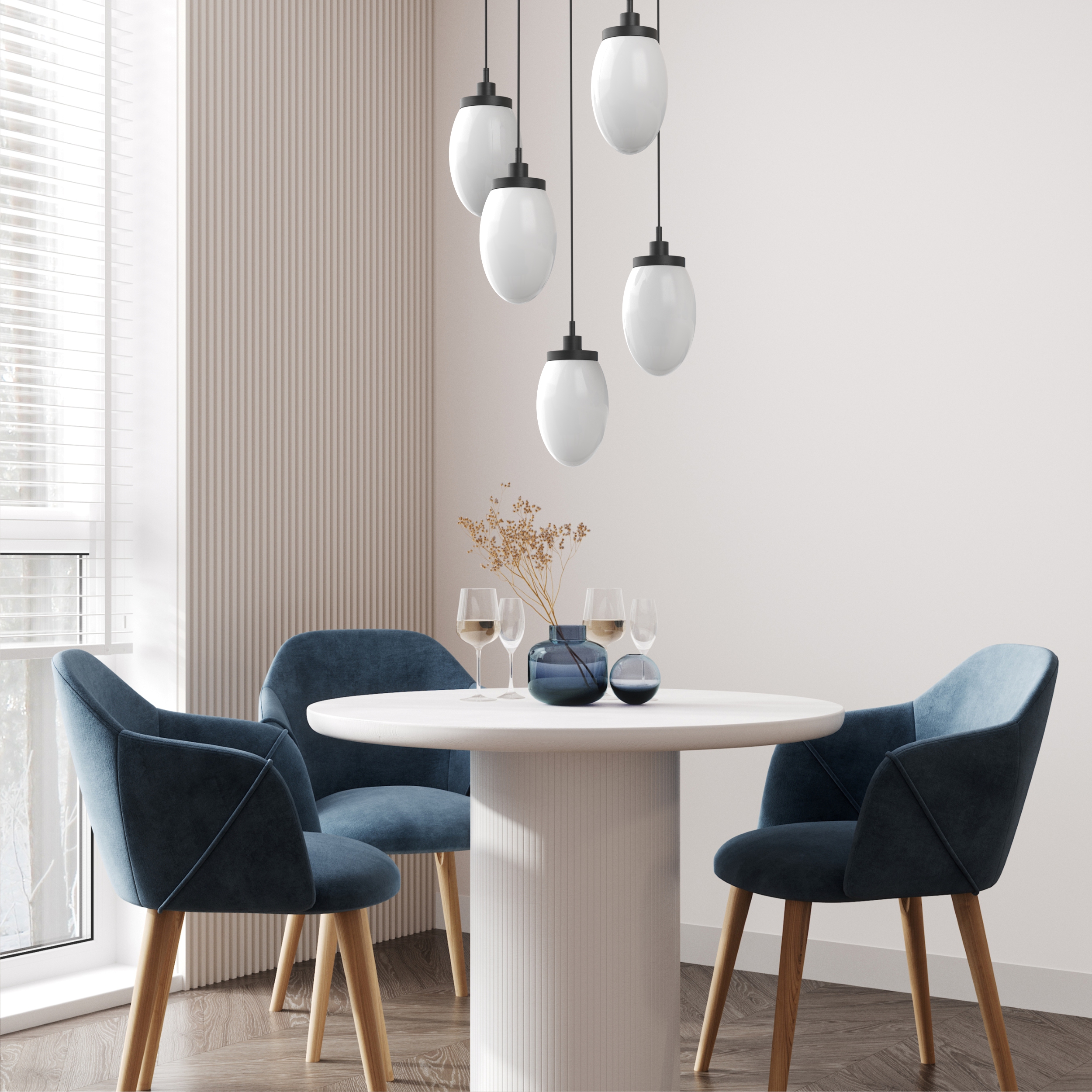 Mono 5-Light Pendant - VIRO-0504-301001000