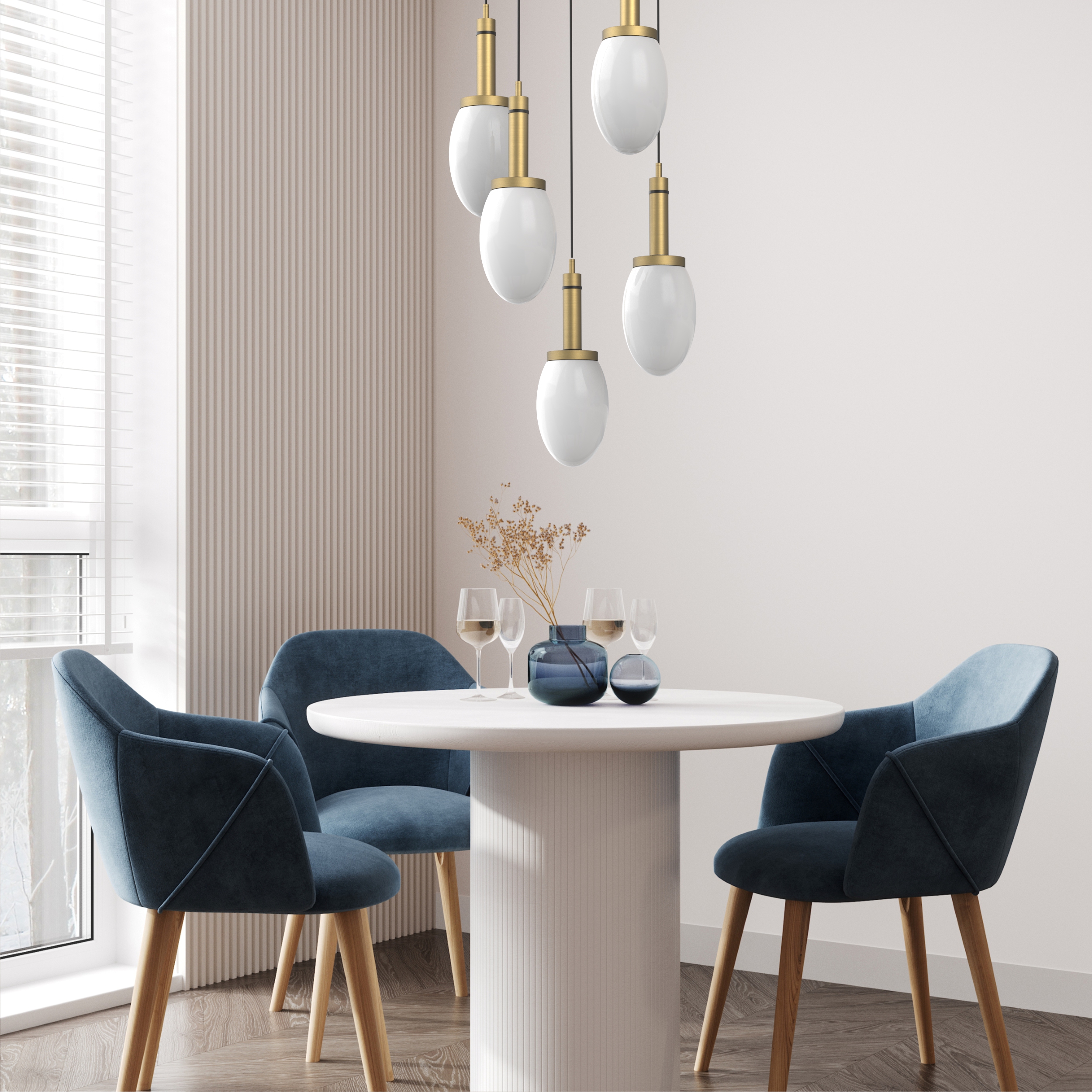 Mono 5-Light Pendant - VIRO-0509-321503000