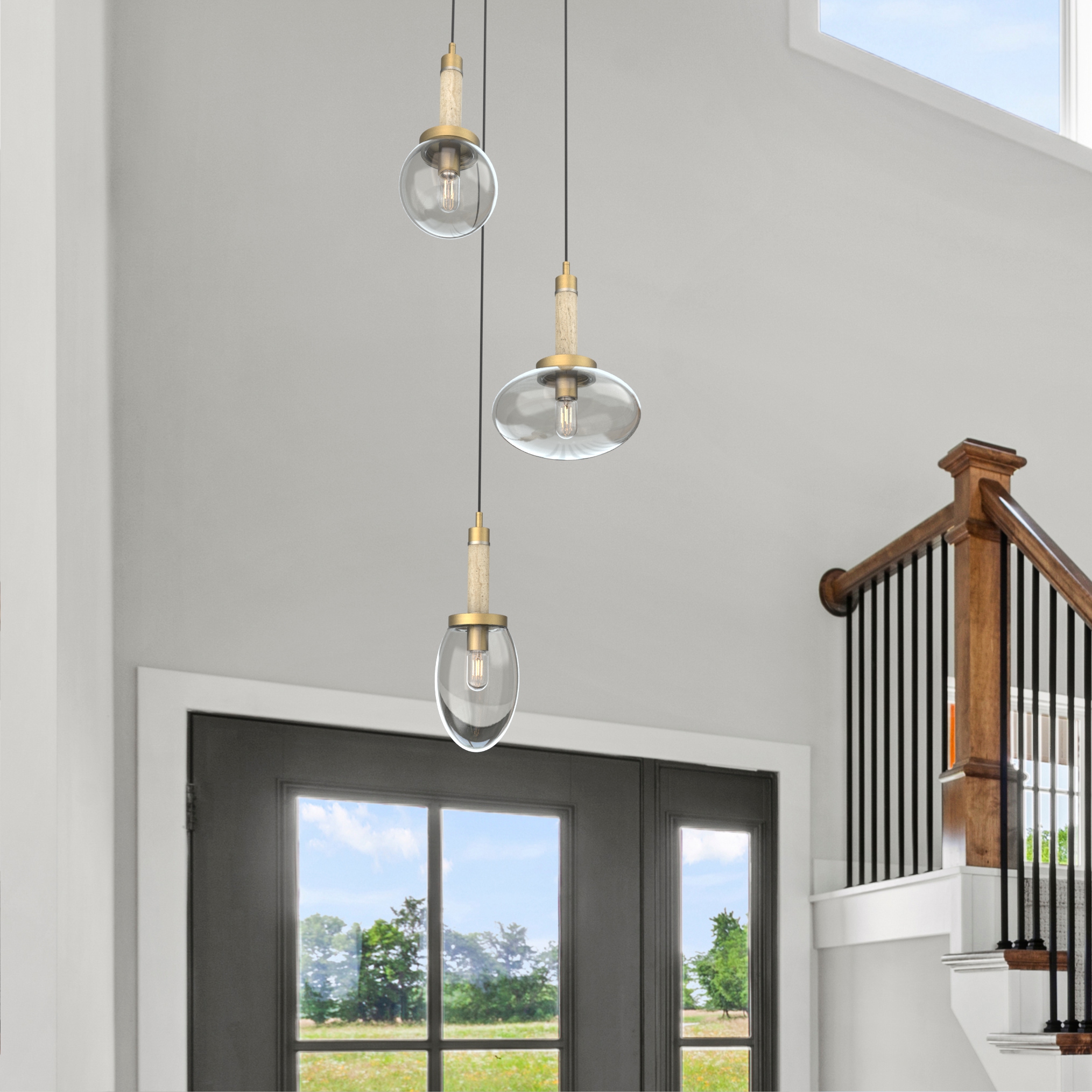 Porto 3-Light Pendant - VIRO-0312-311101000