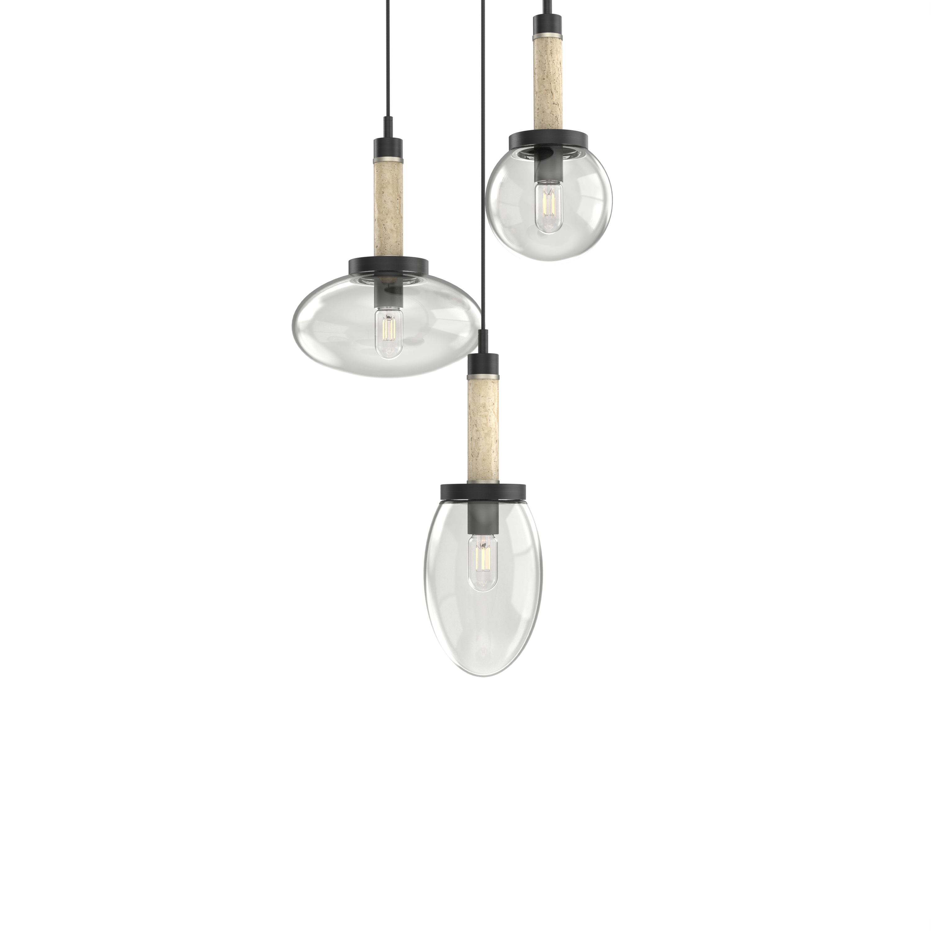 Porto 3-Light Pendant - VIRO-0312-311101000