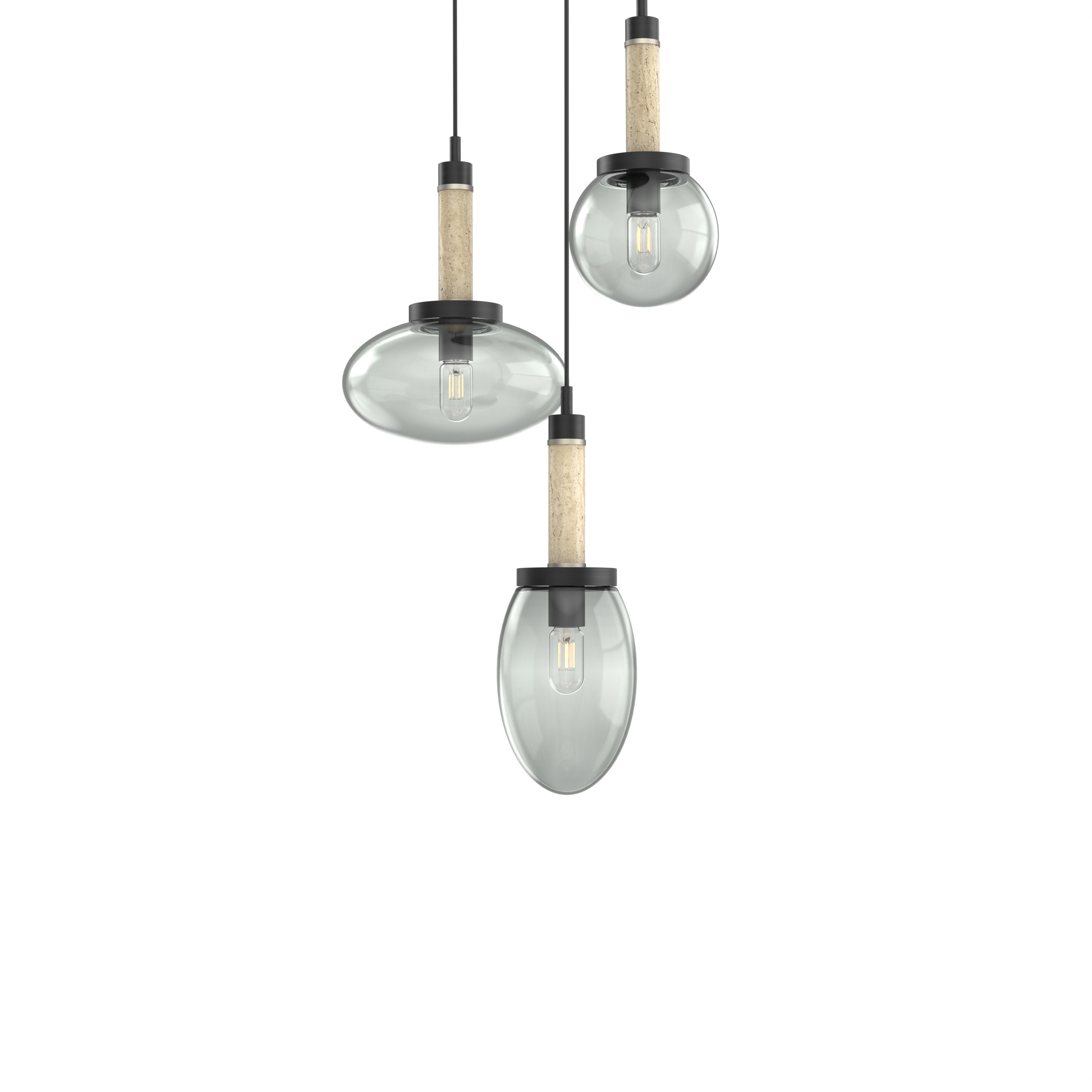 Porto 3-Light Pendant - VIRO-0312-311101000