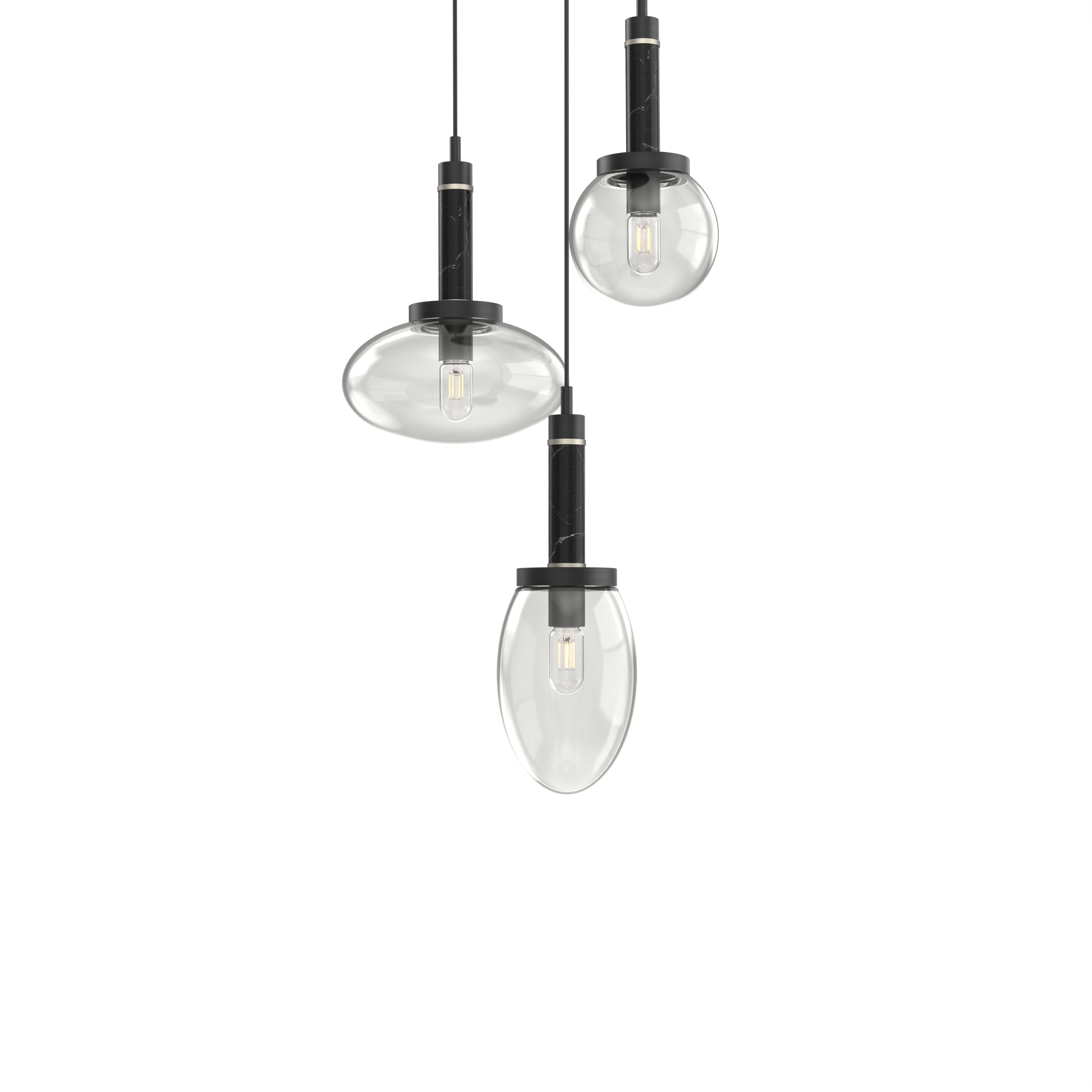 Porto 3-Light Pendant - VIRO-0312-311101000