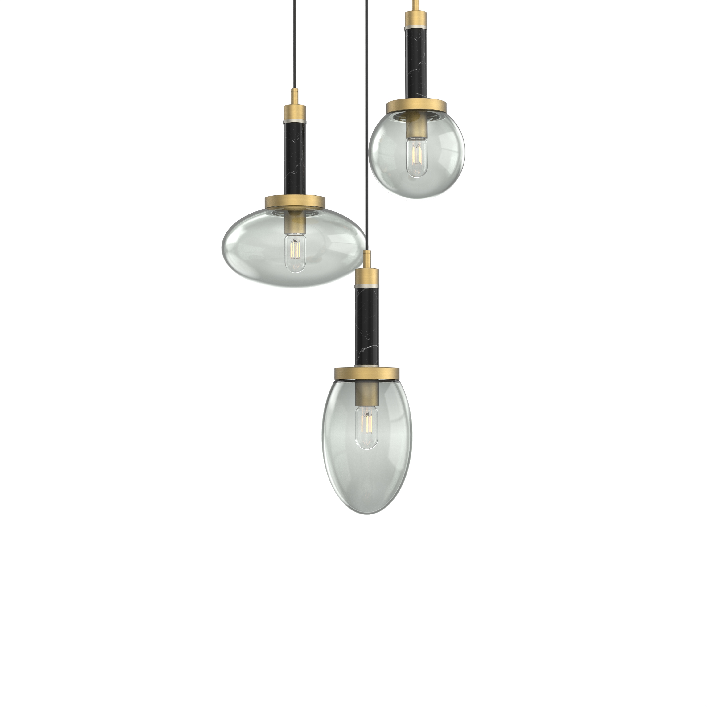Porto 3-Light Pendant - VIRO-0312-311101000