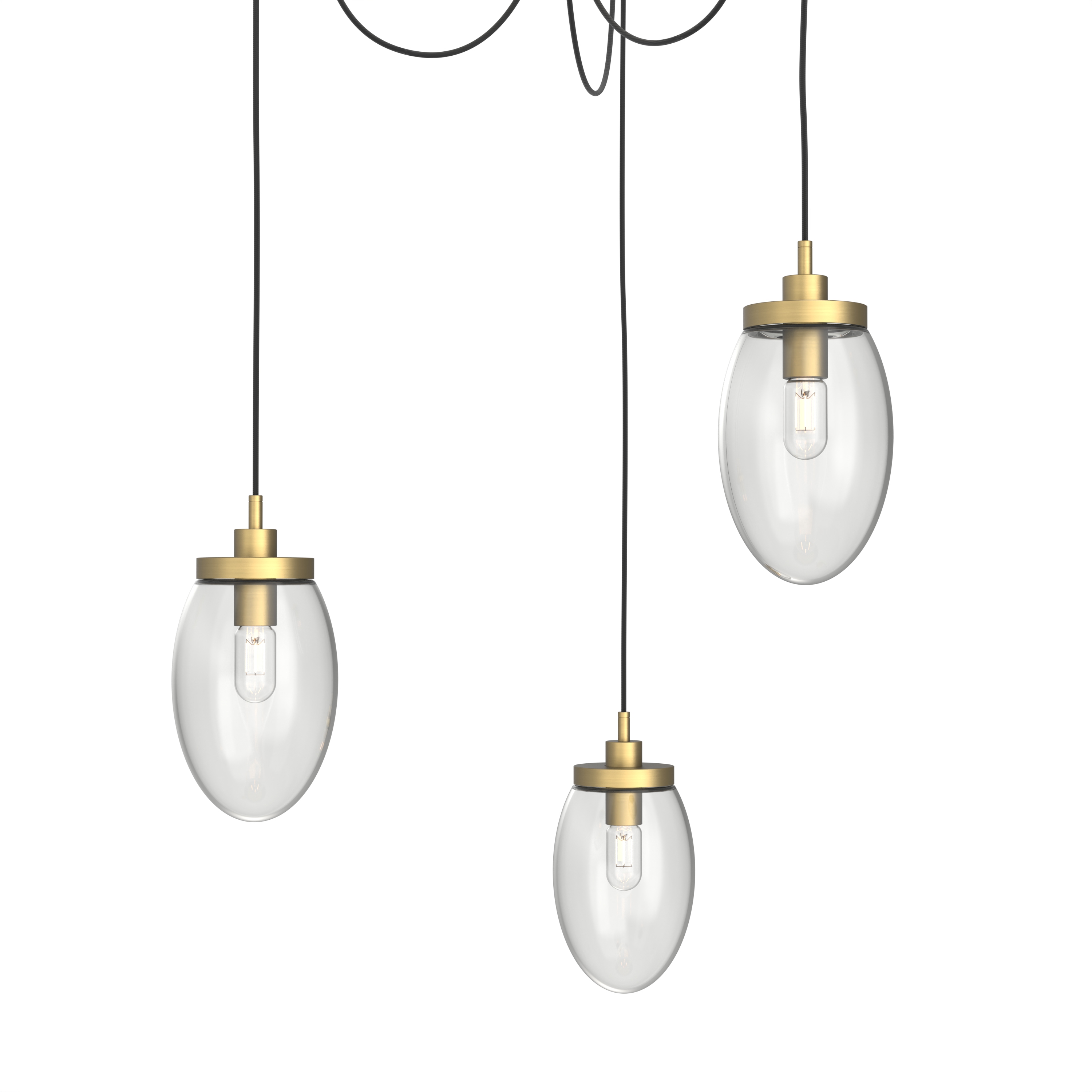 Como 3-Light Swag Chandelier - VIRO-0317-101001000