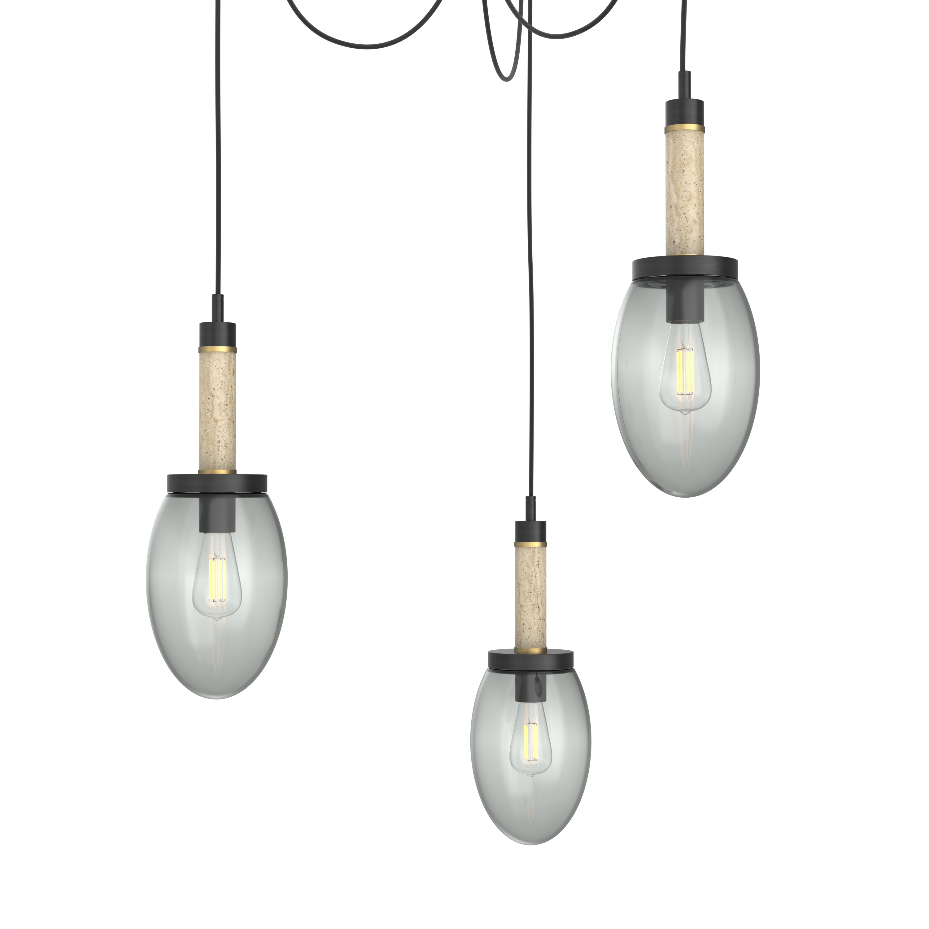 Como 3-Light Swag Chandelier - VIRO-0322-331103000