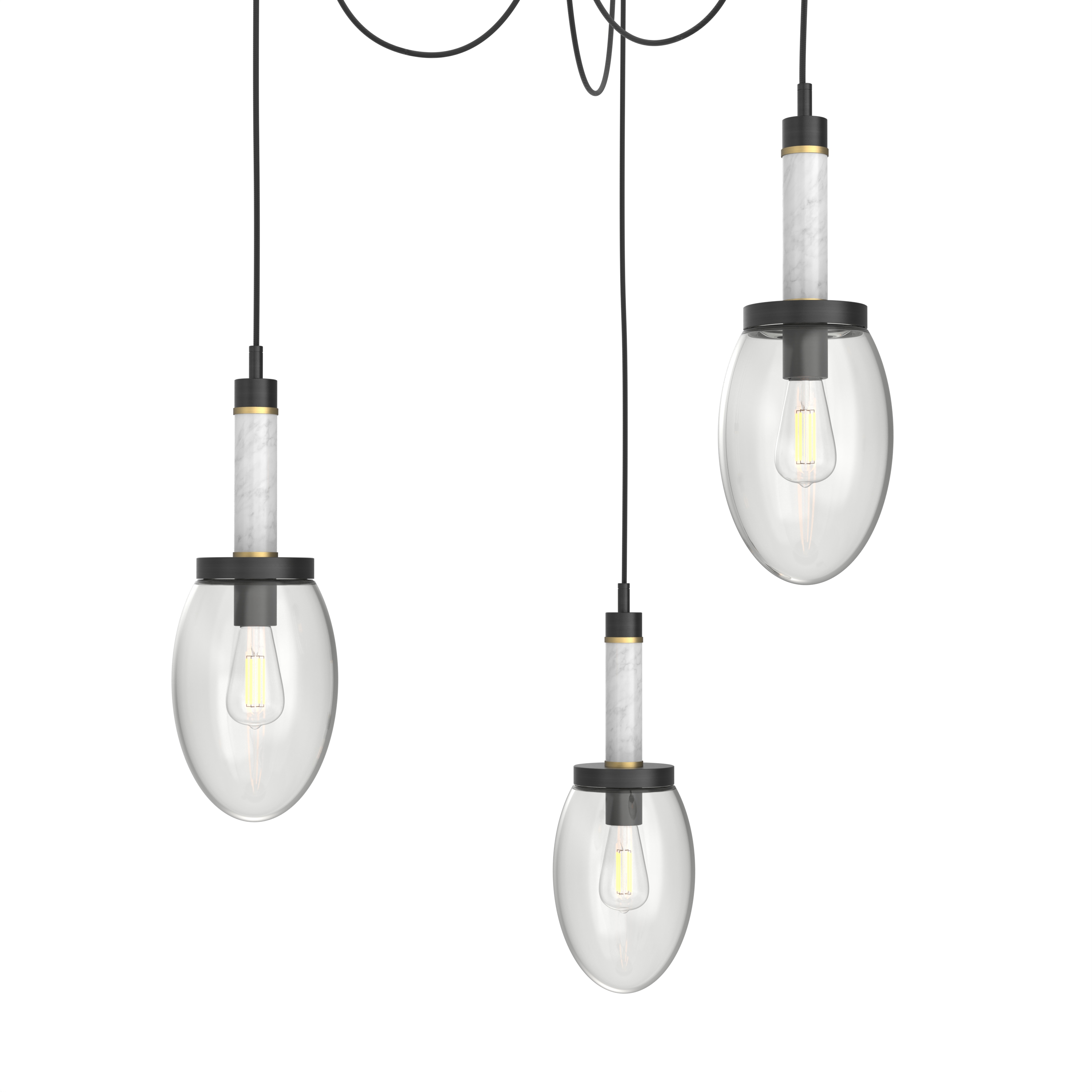 Como 3-Light Swag Chandelier - VIRO-0322-331103000