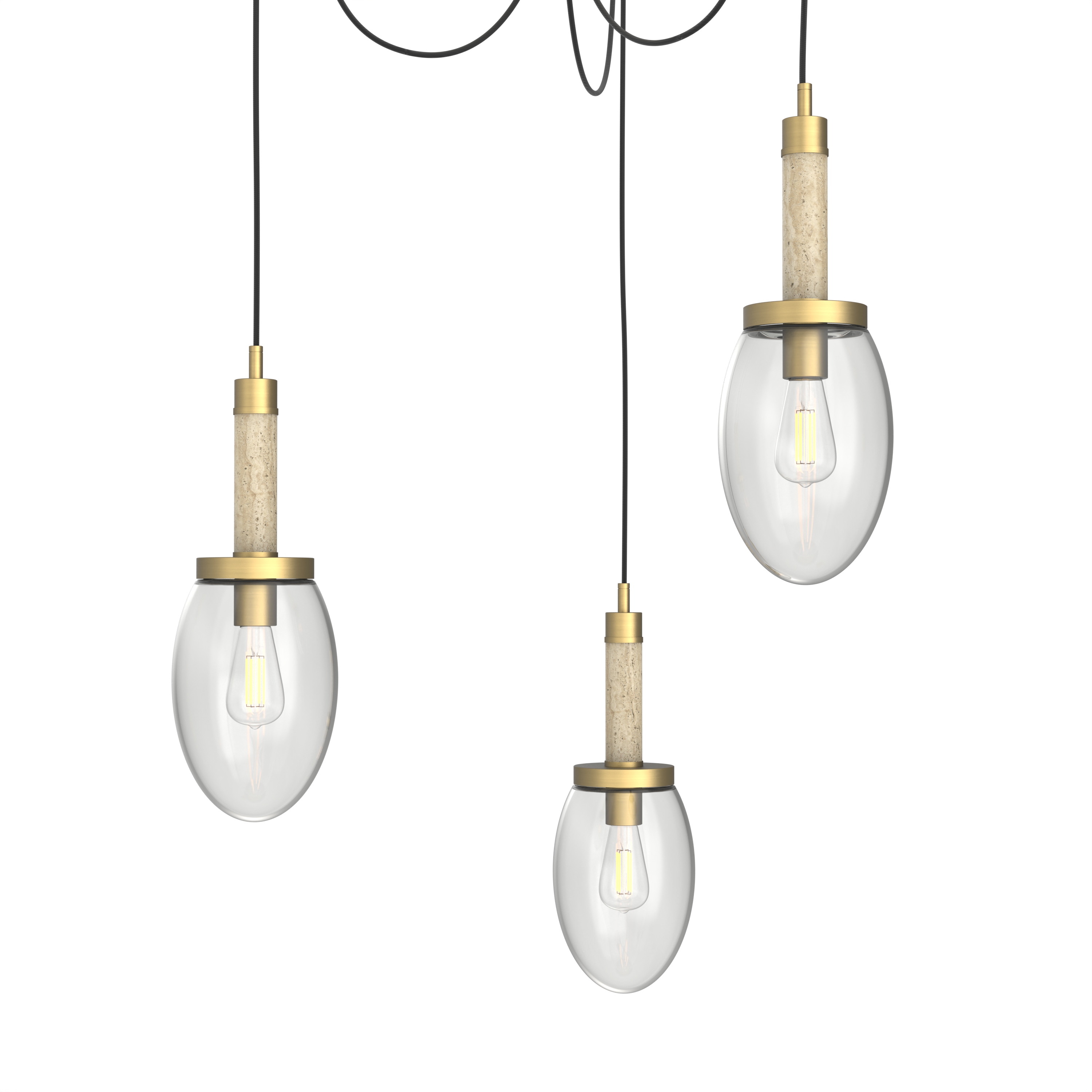 Como 3-Light Swag Chandelier - VIRO-0322-331103000