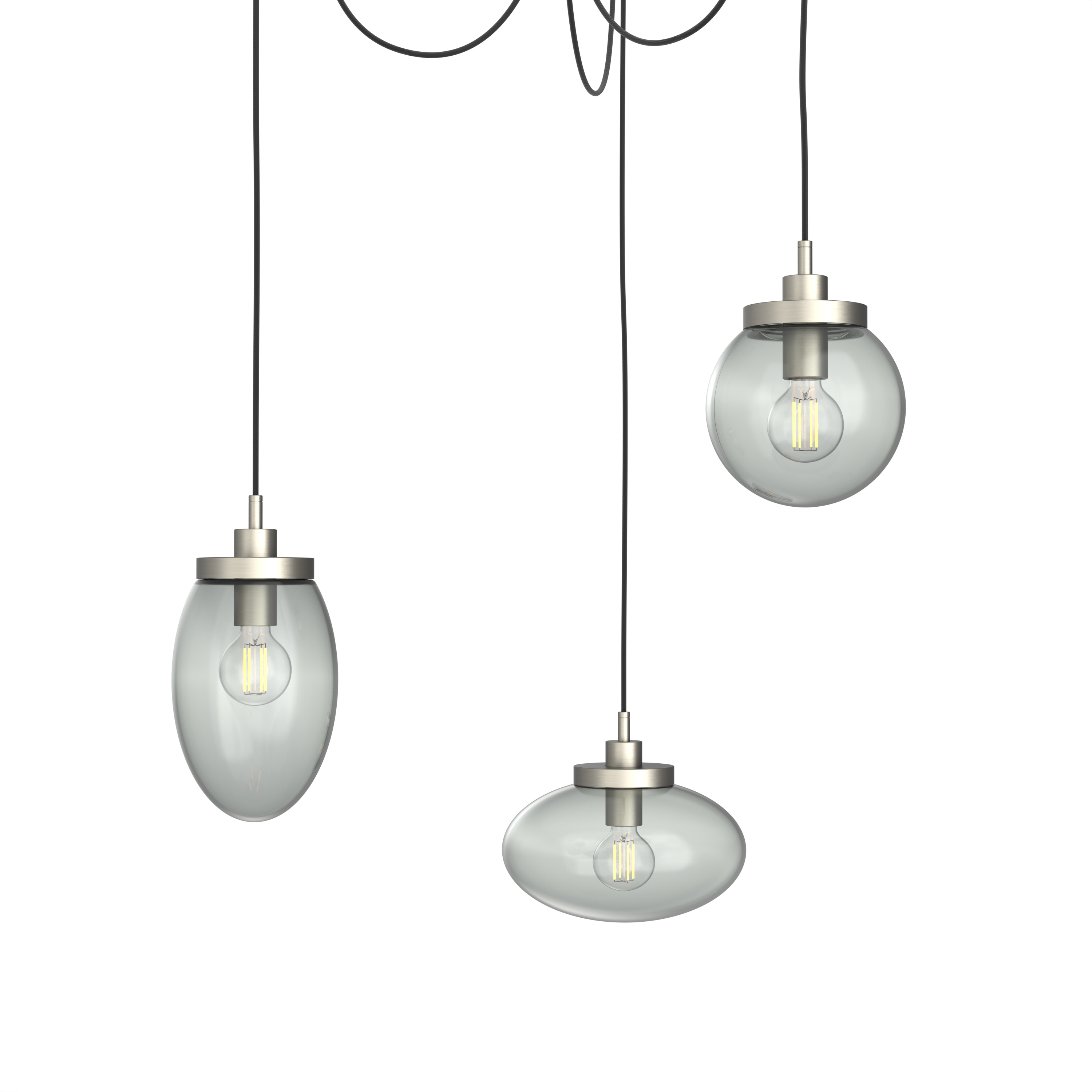 Porto 3-Light Swag Chandelier - VIRO-0323-201001000