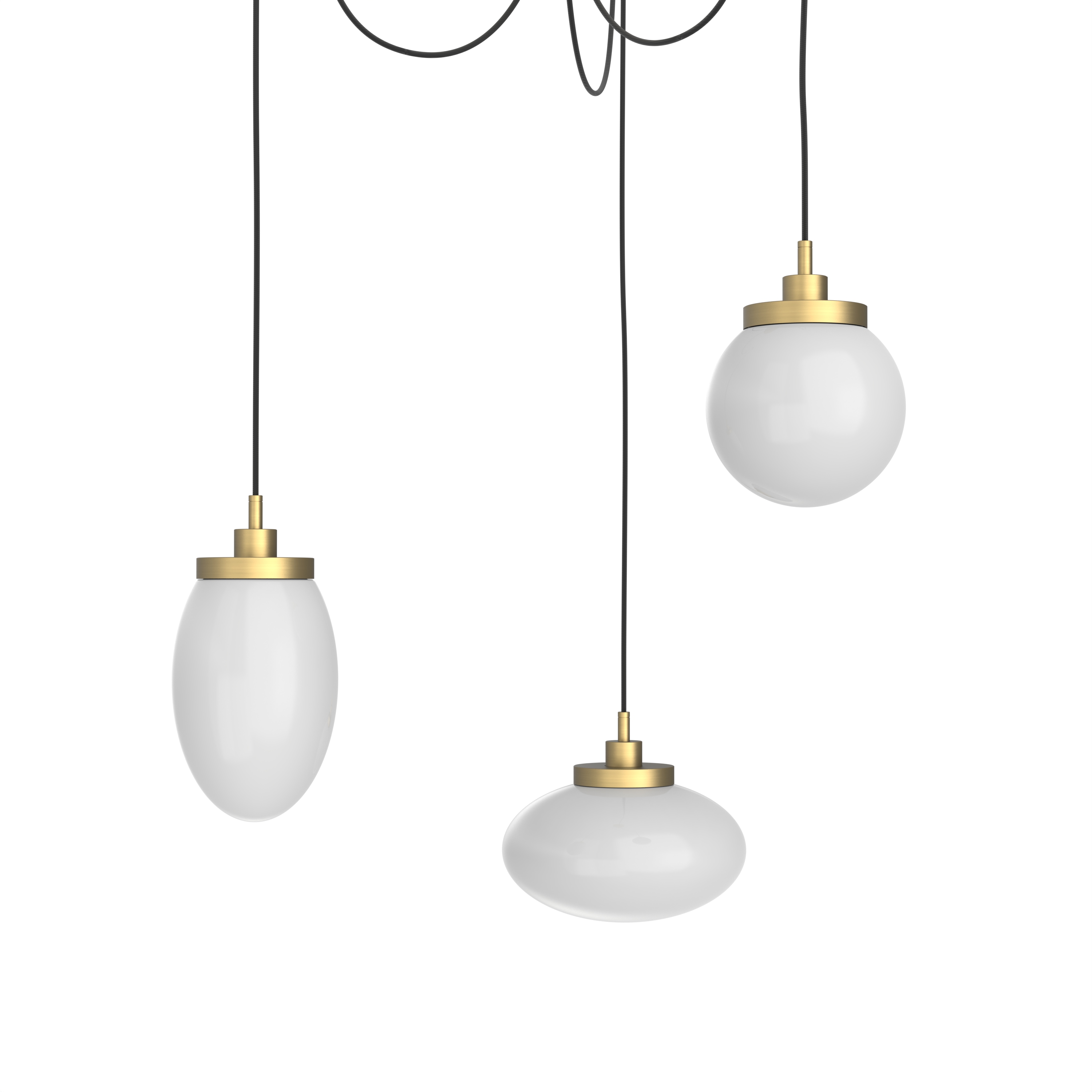 Porto 3-Light Swag Chandelier - VIRO-0323-201001000