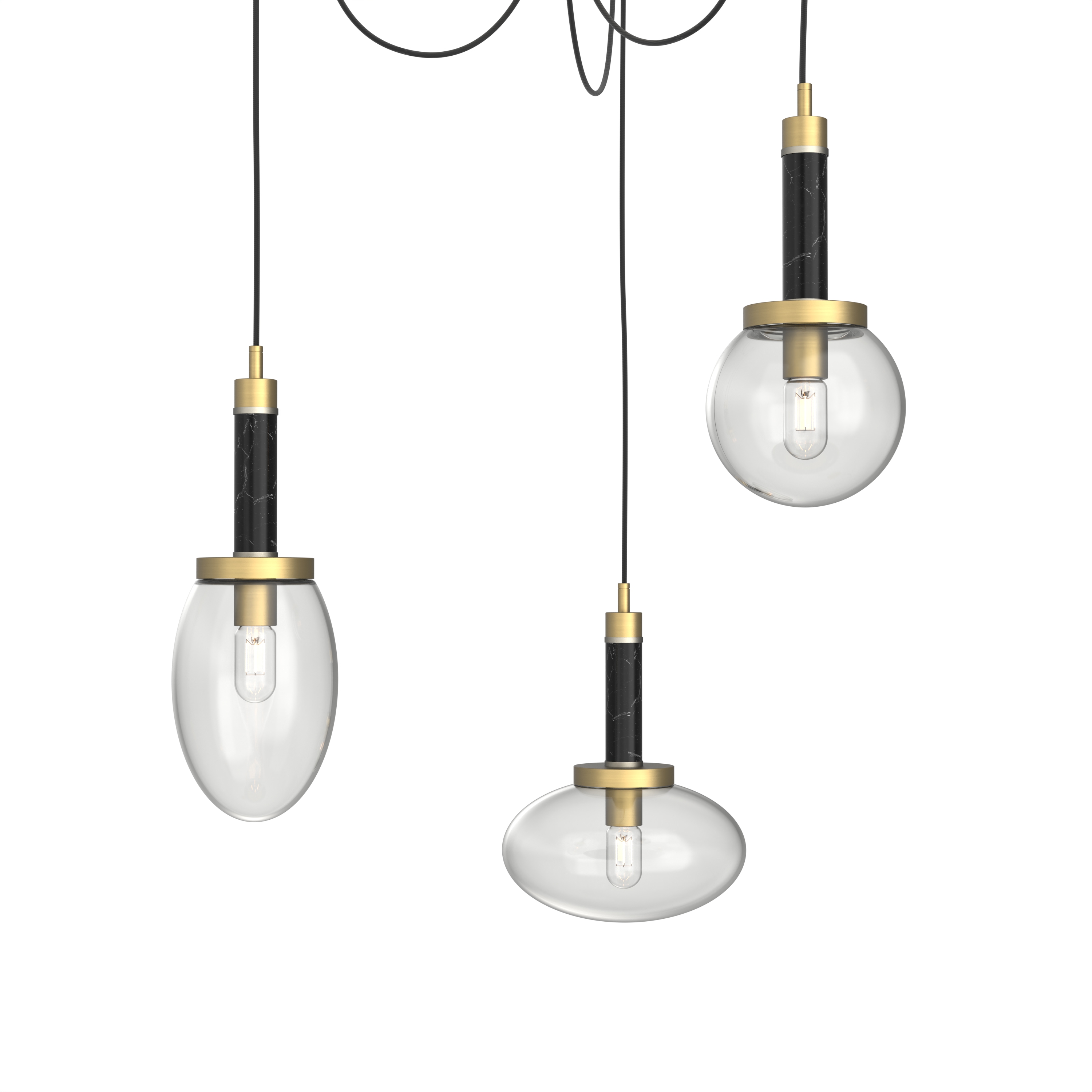 Porto 3-Light Swag Chandelier - VIRO-0324-111301000