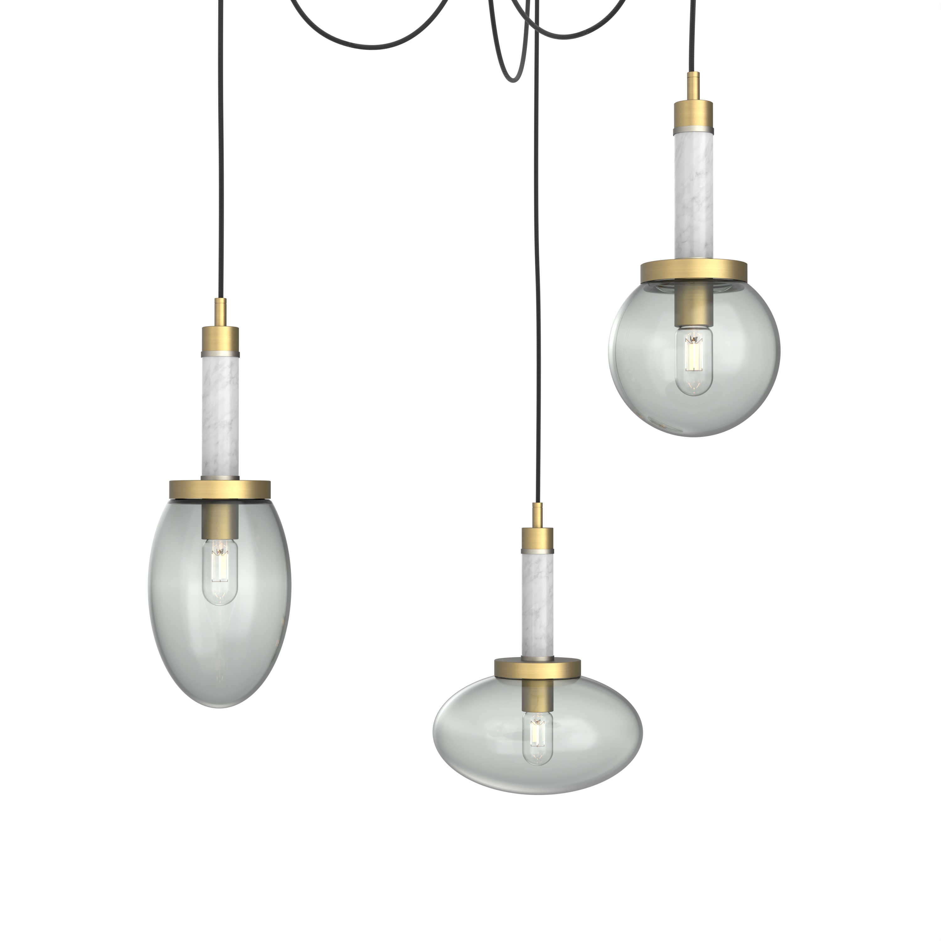 Porto 3-Light Swag Chandelier - VIRO-0324-111301000