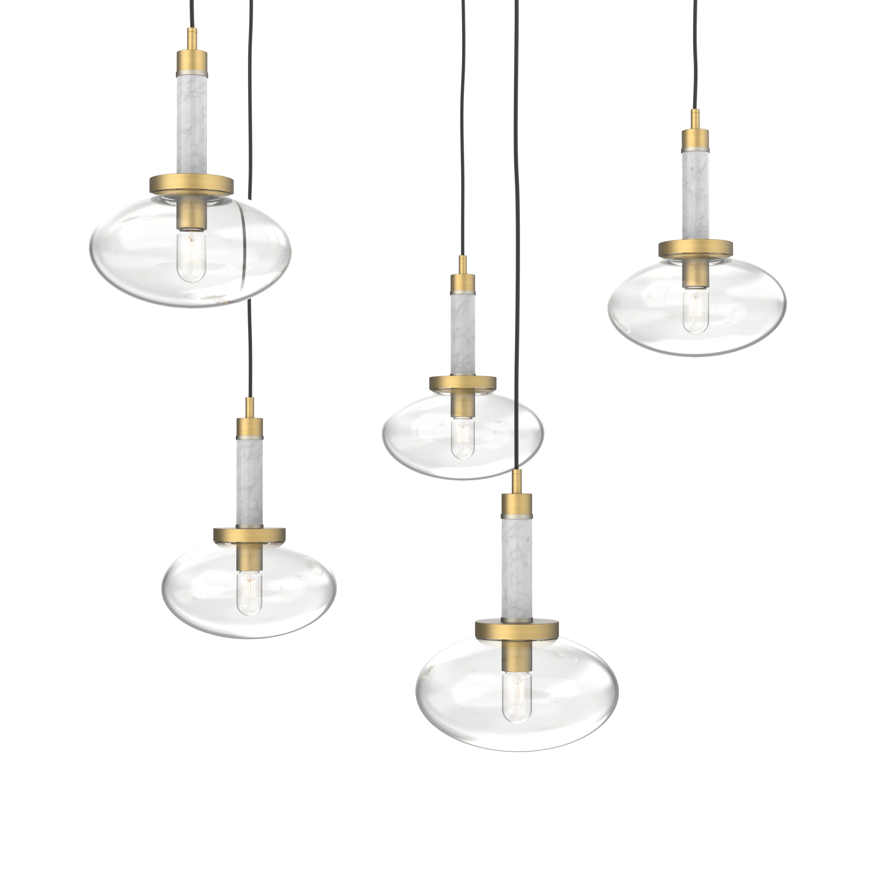 Mono 5-Light Swag Chandelier - VIRO-0529-311101000