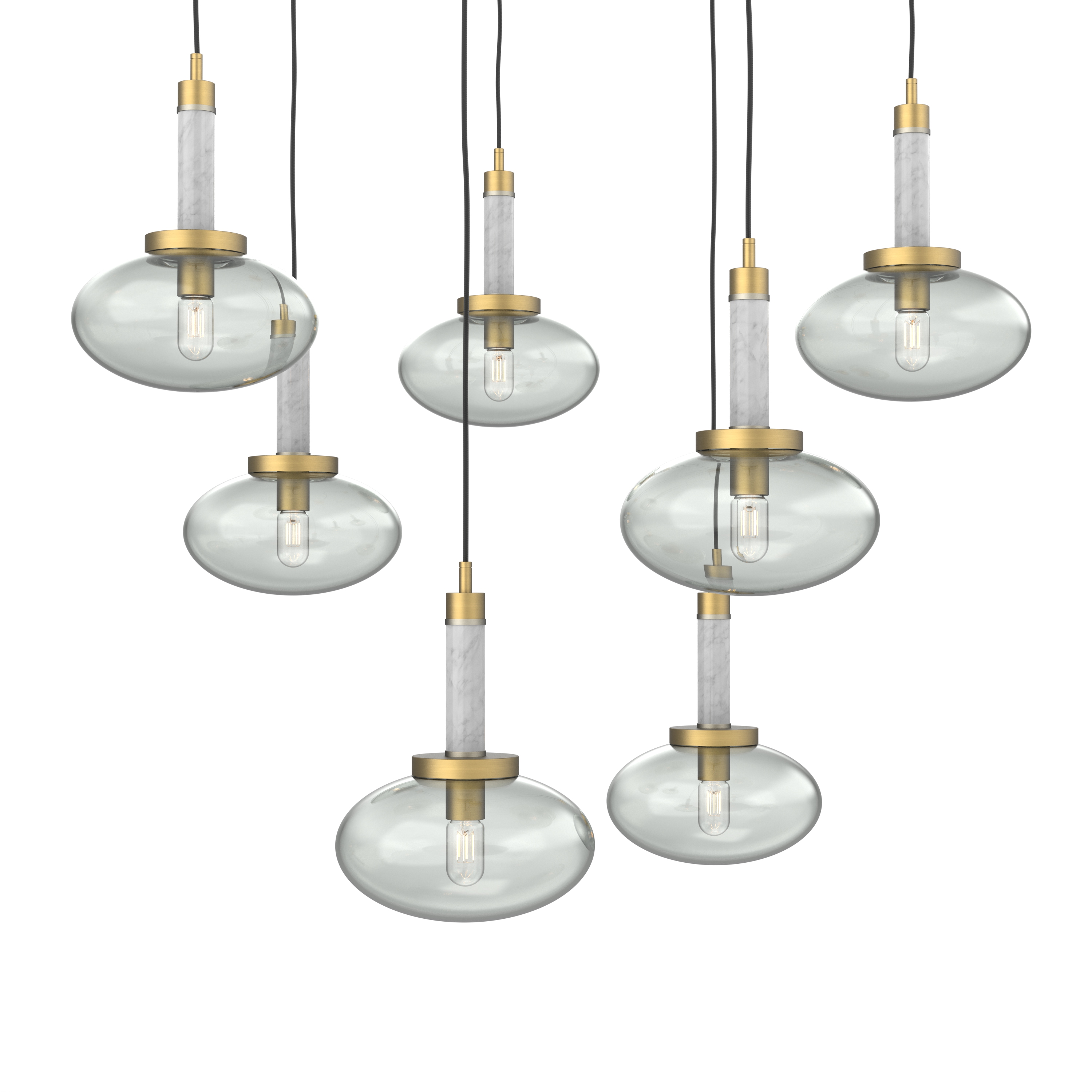 Mono 7-Light Swag Chandelier - VIRO-0729-311101000