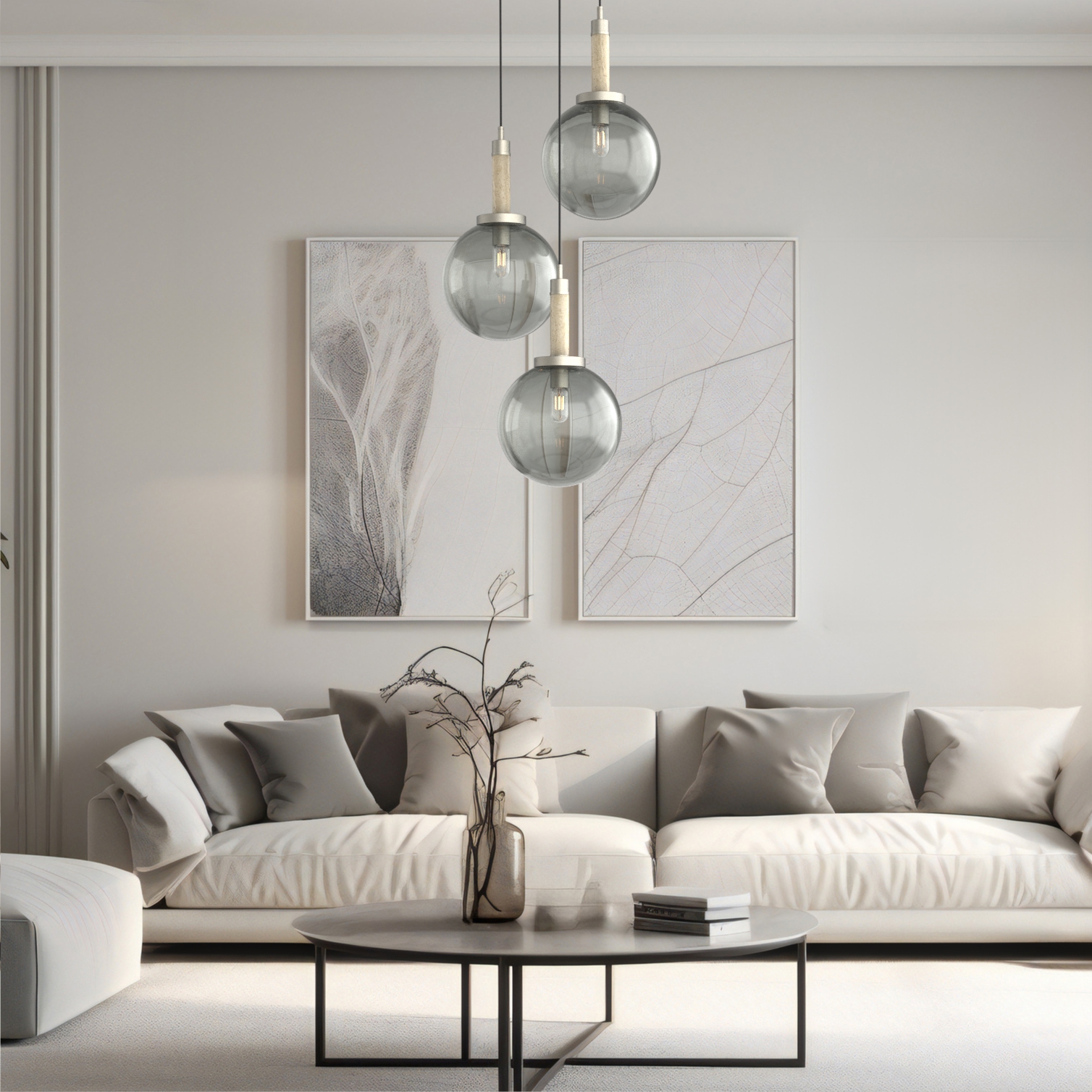 Echo 3-Light Pendant - VIRO-0308-211403000