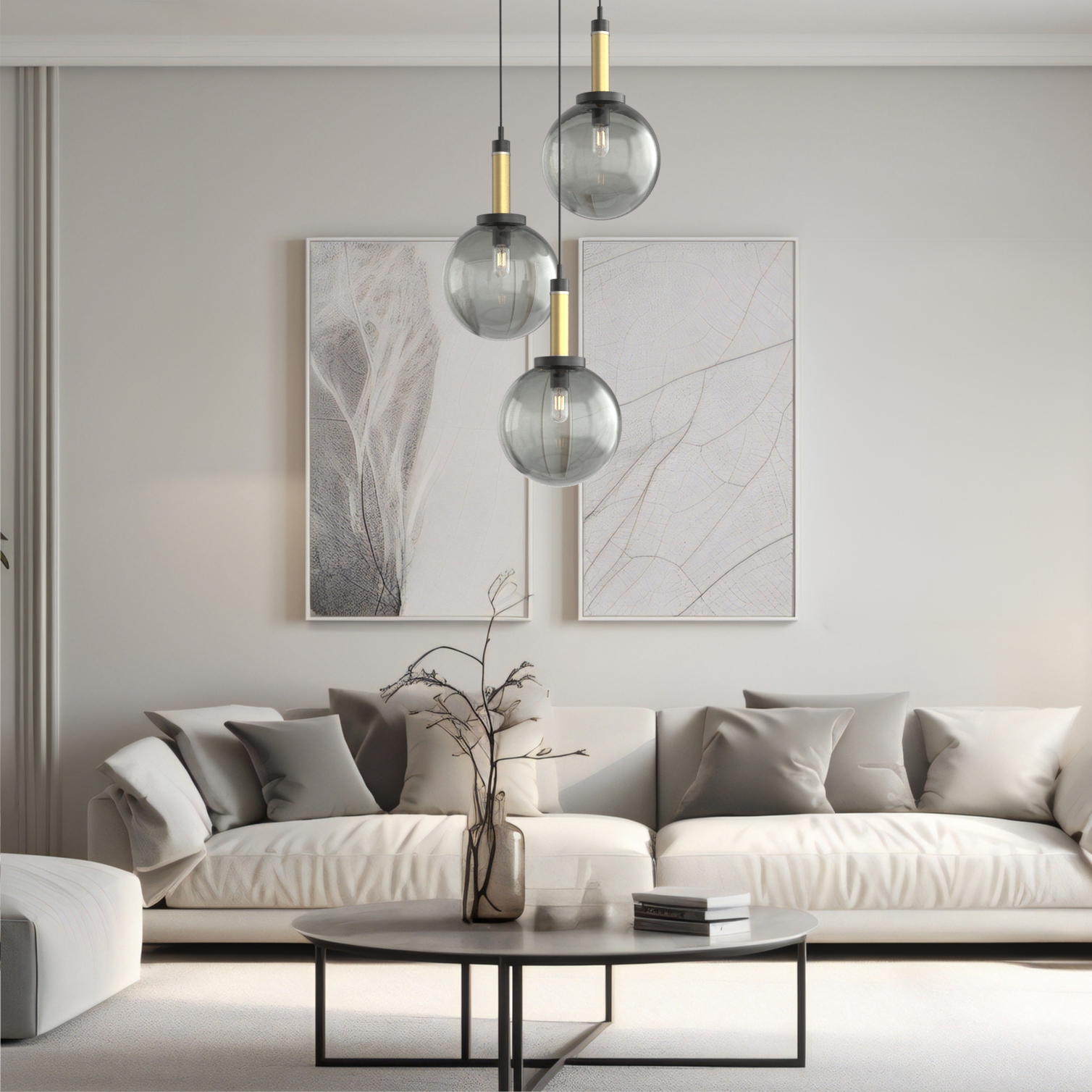 Echo 3-Light Pendant - VIRO-0308-211403000