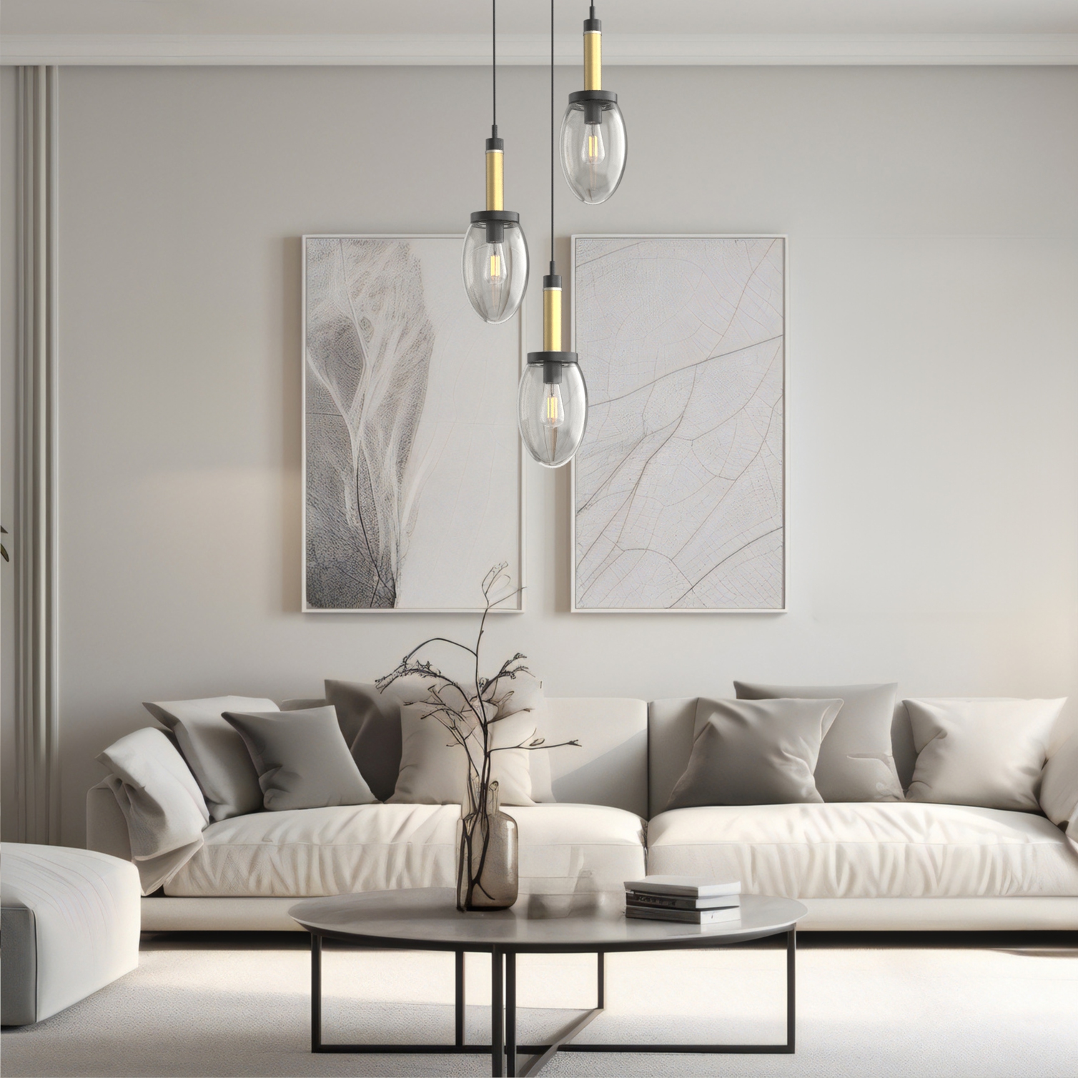 Como 3-Light Pendant - VIRO-0310-311303000