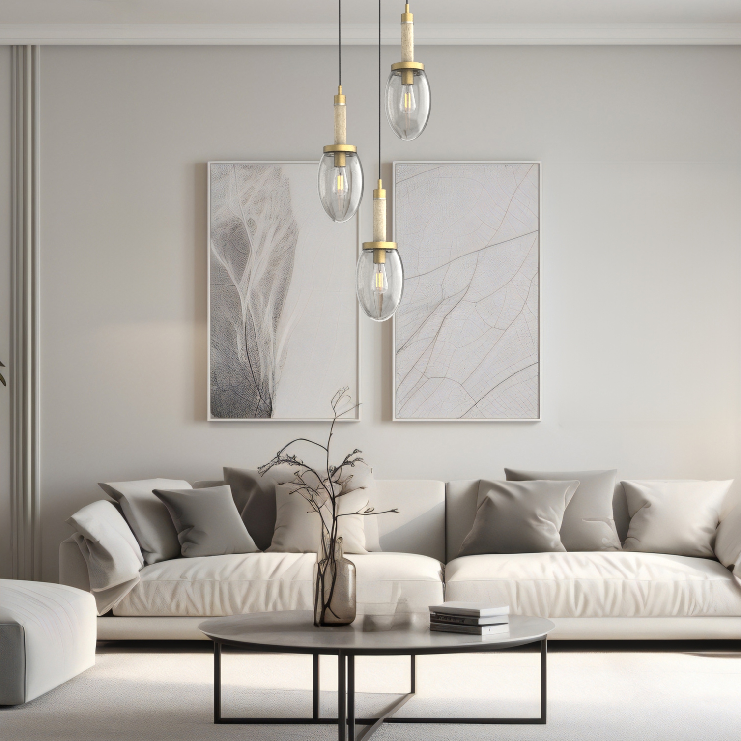 Como 3-Light Pendant - VIRO-0310-311303000