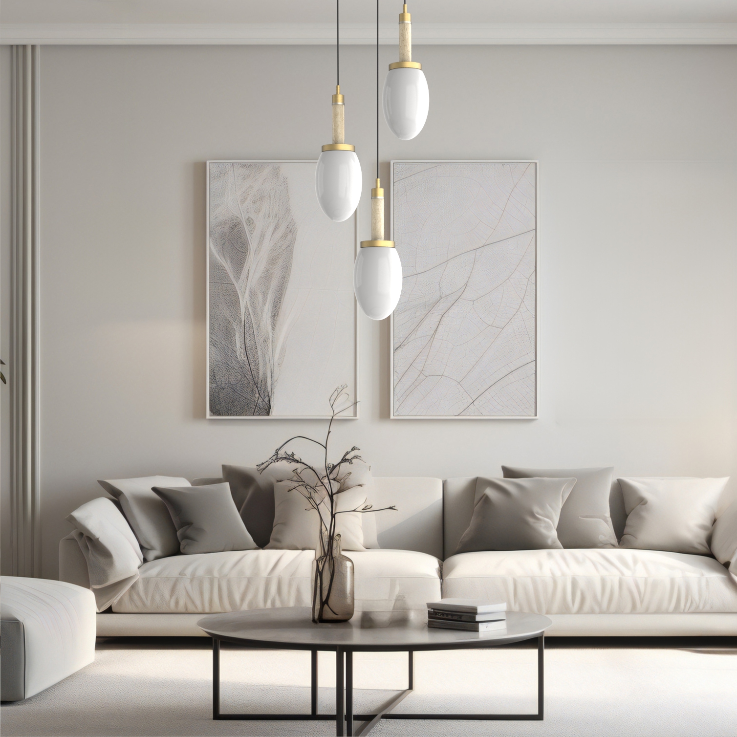 Como 3-Light Pendant - VIRO-0310-311303000