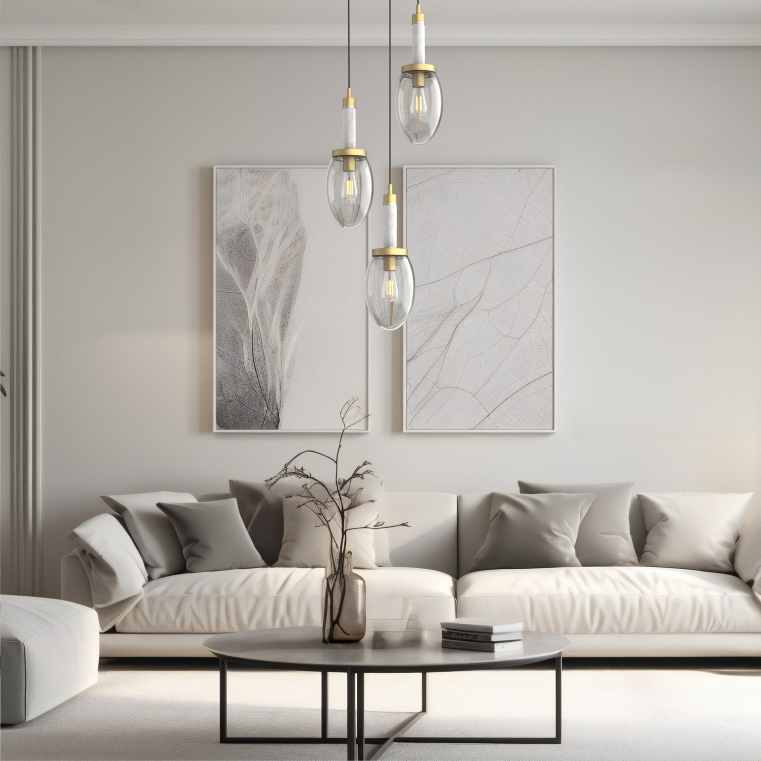 Como 3-Light Pendant - VIRO-0310-311303000