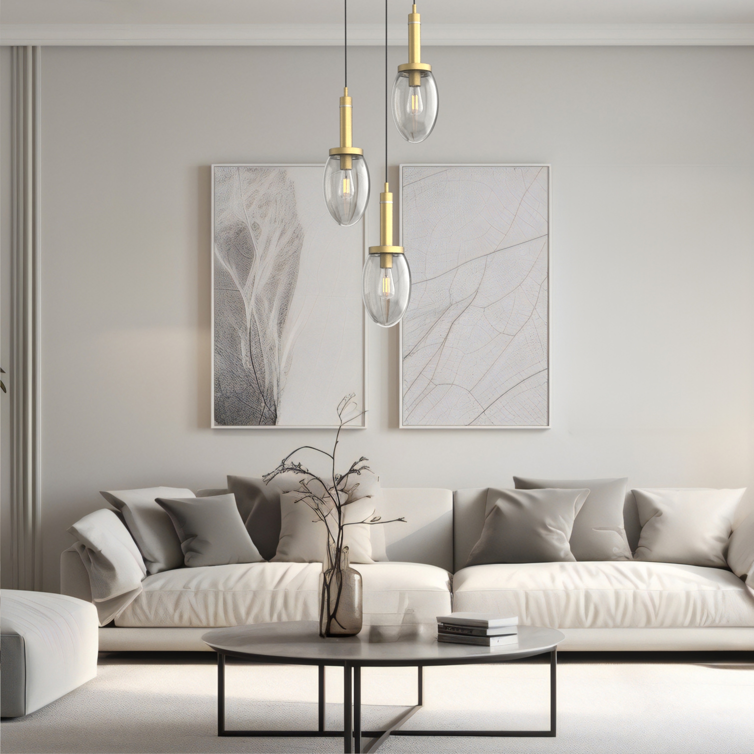 Como 3-Light Pendant - VIRO-0310-311303000