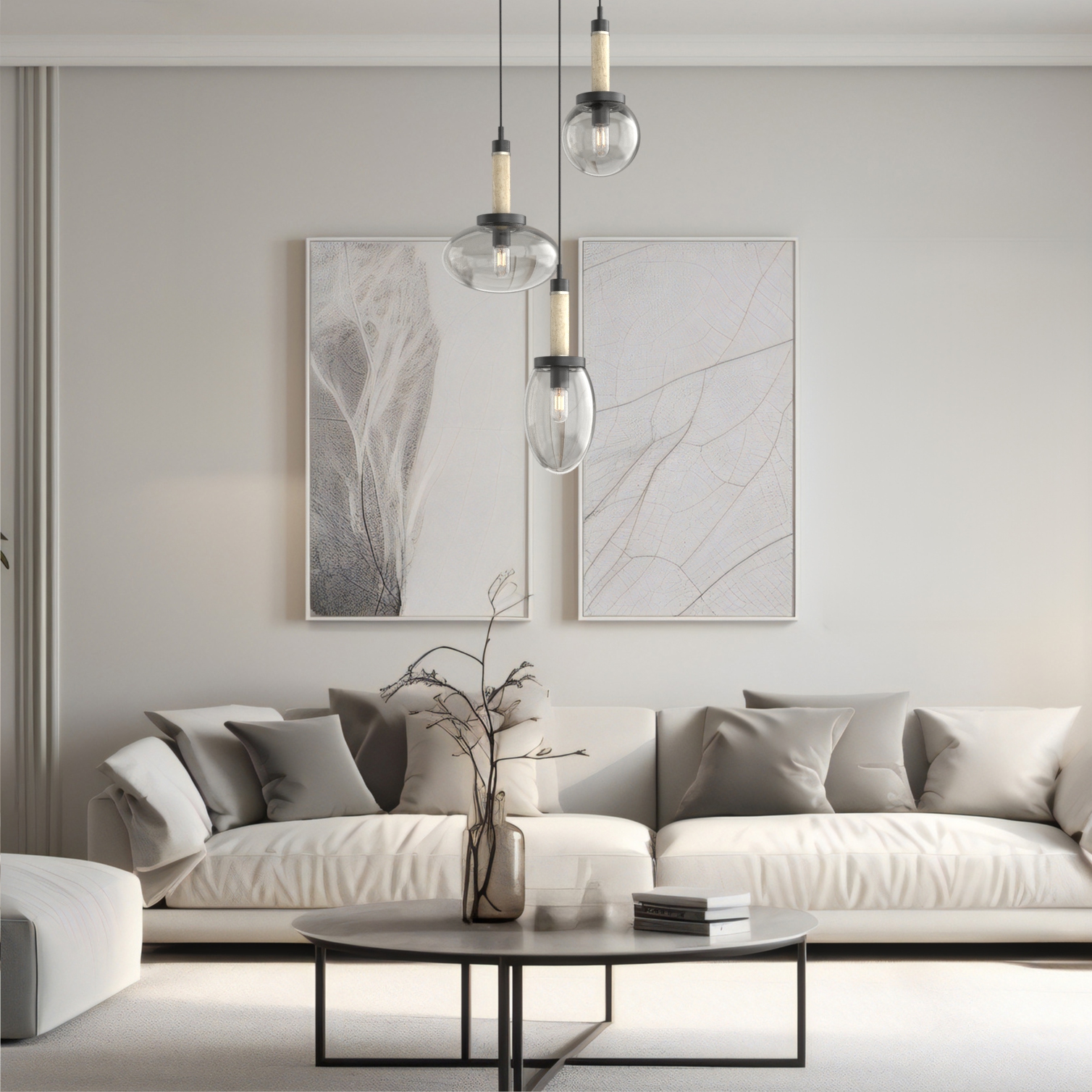 Porto 3-Light Pendant - VIRO-0312-311101000
