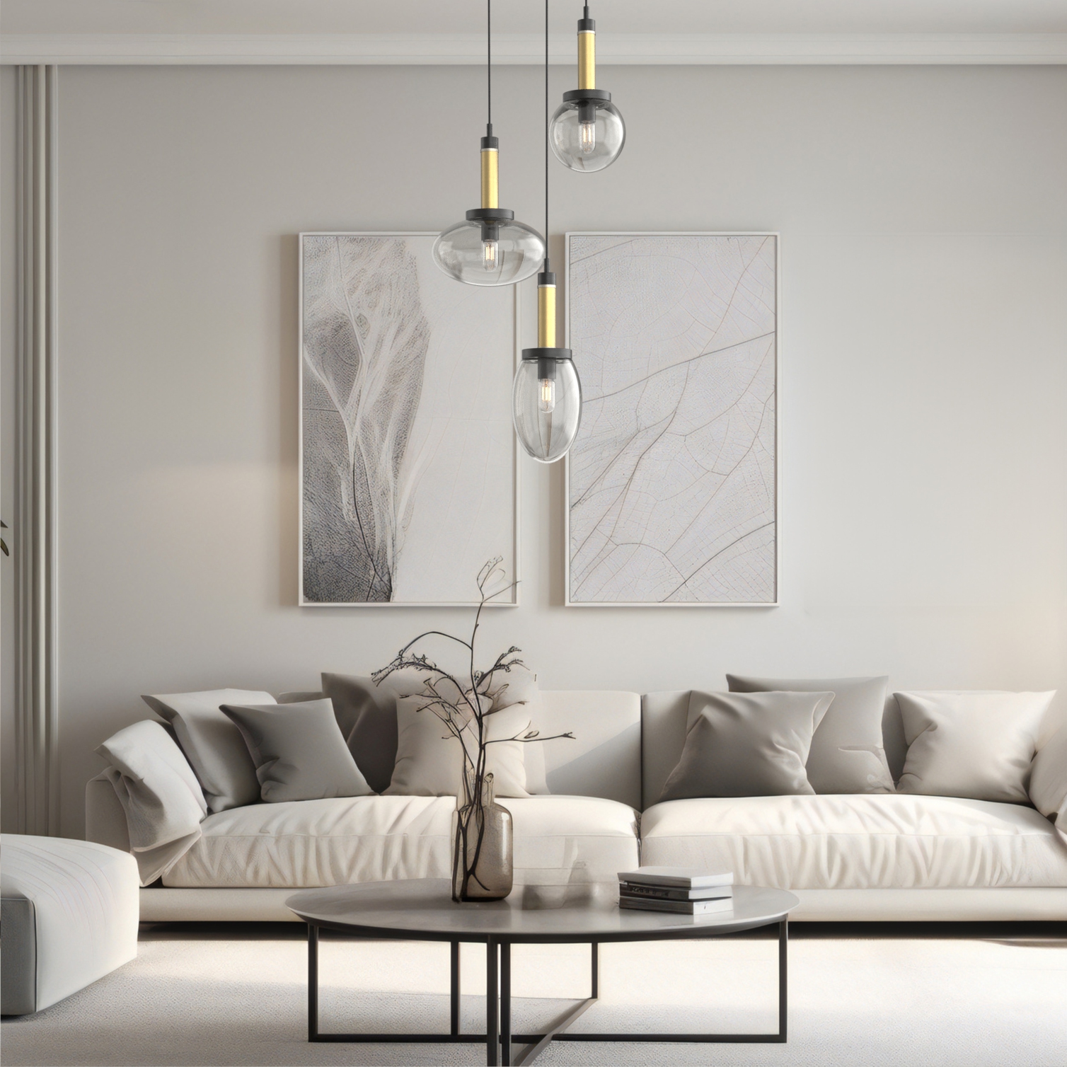 Porto 3-Light Pendant - VIRO-0312-311101000