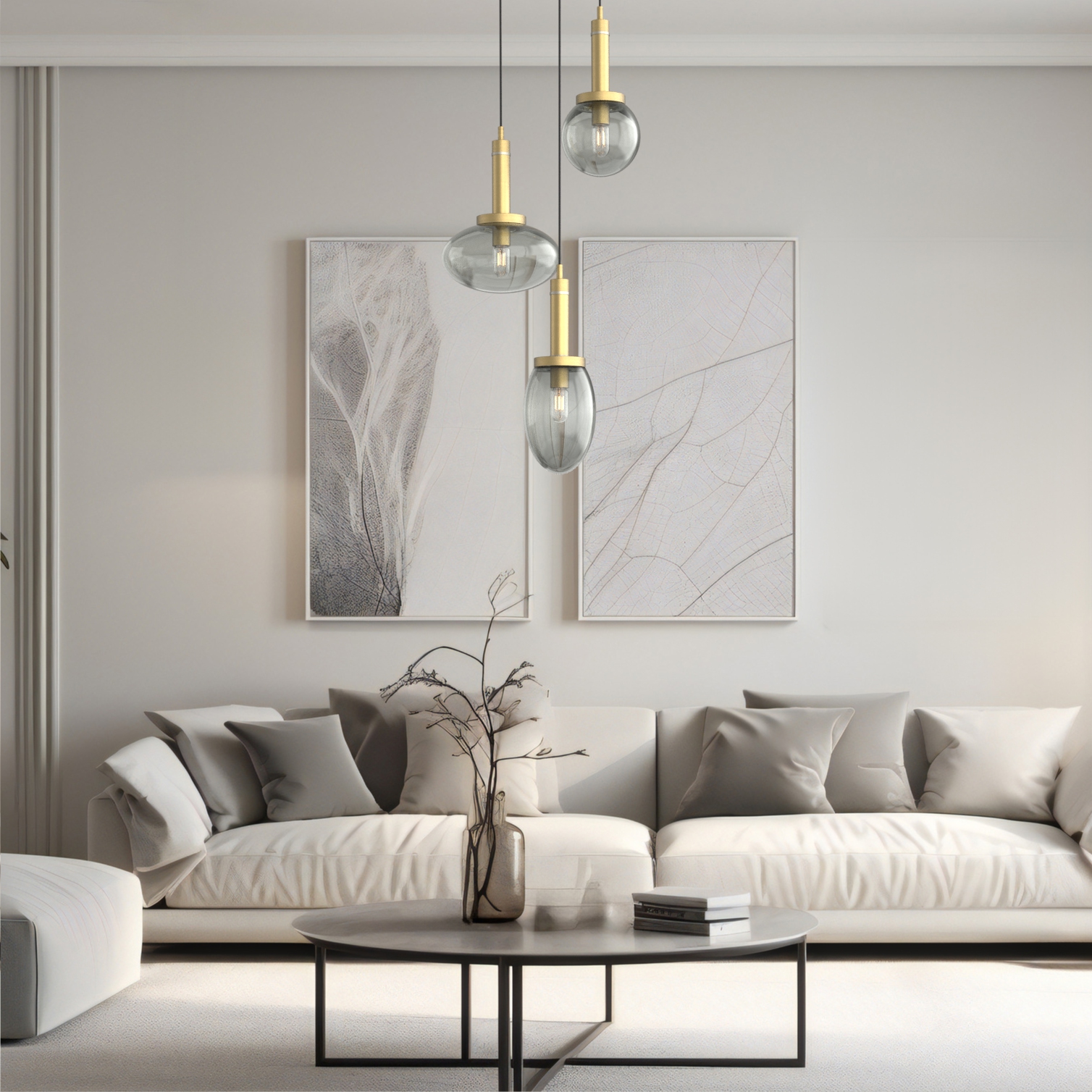 Porto 3-Light Pendant - VIRO-0312-311101000