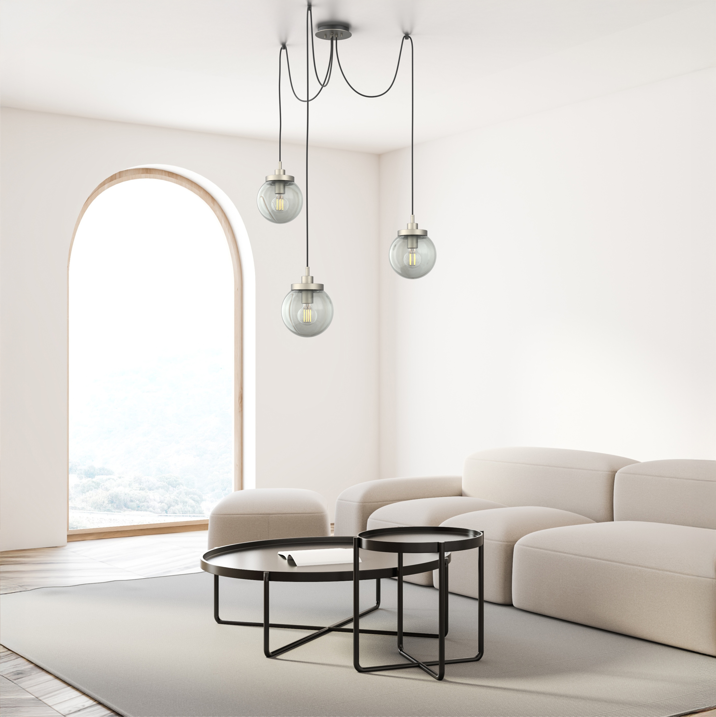 Echo 3-Light Swag Chandelier - VIRO-0313-101003000