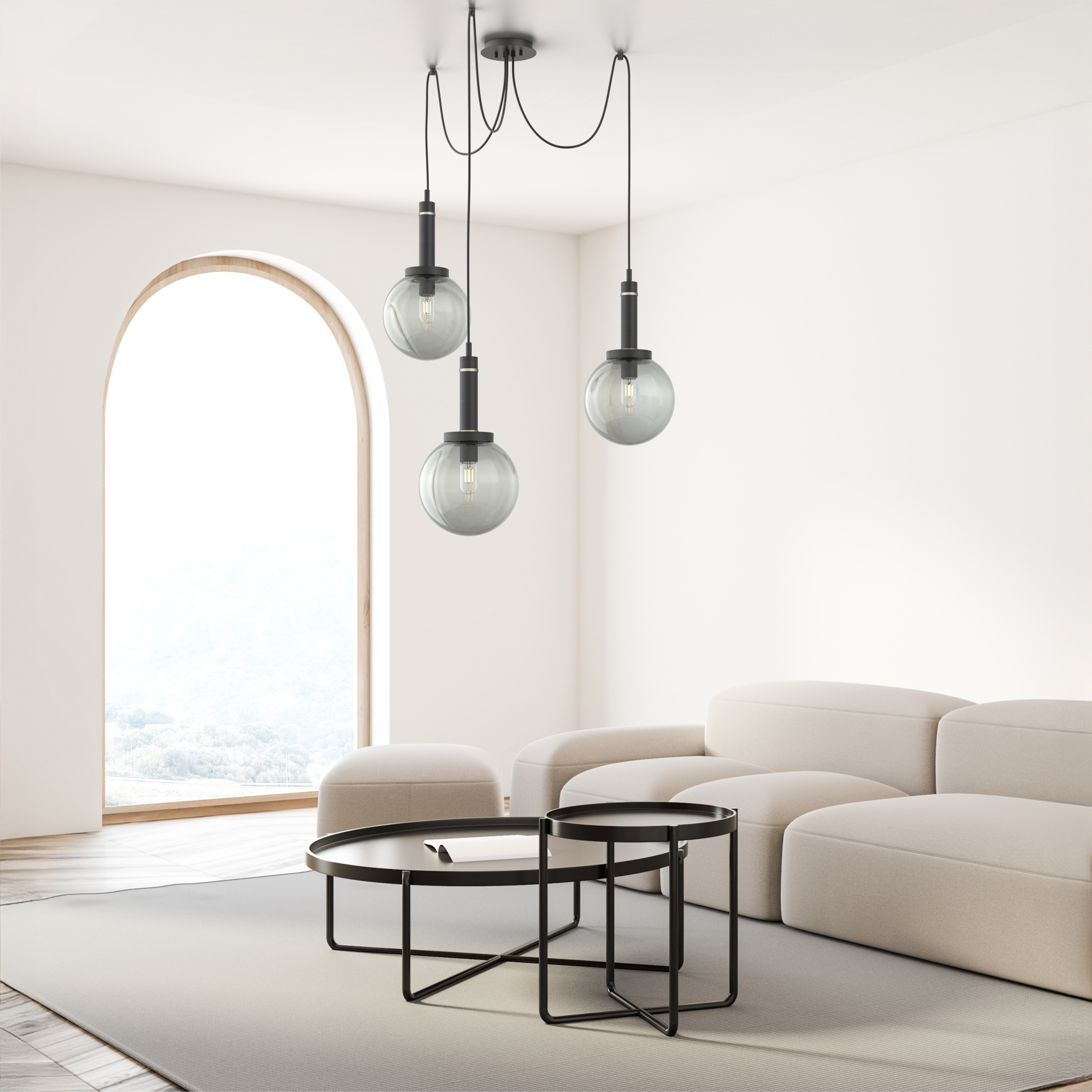 Echo 3-Light Swag Chandelier - VIRO-0319-211101000