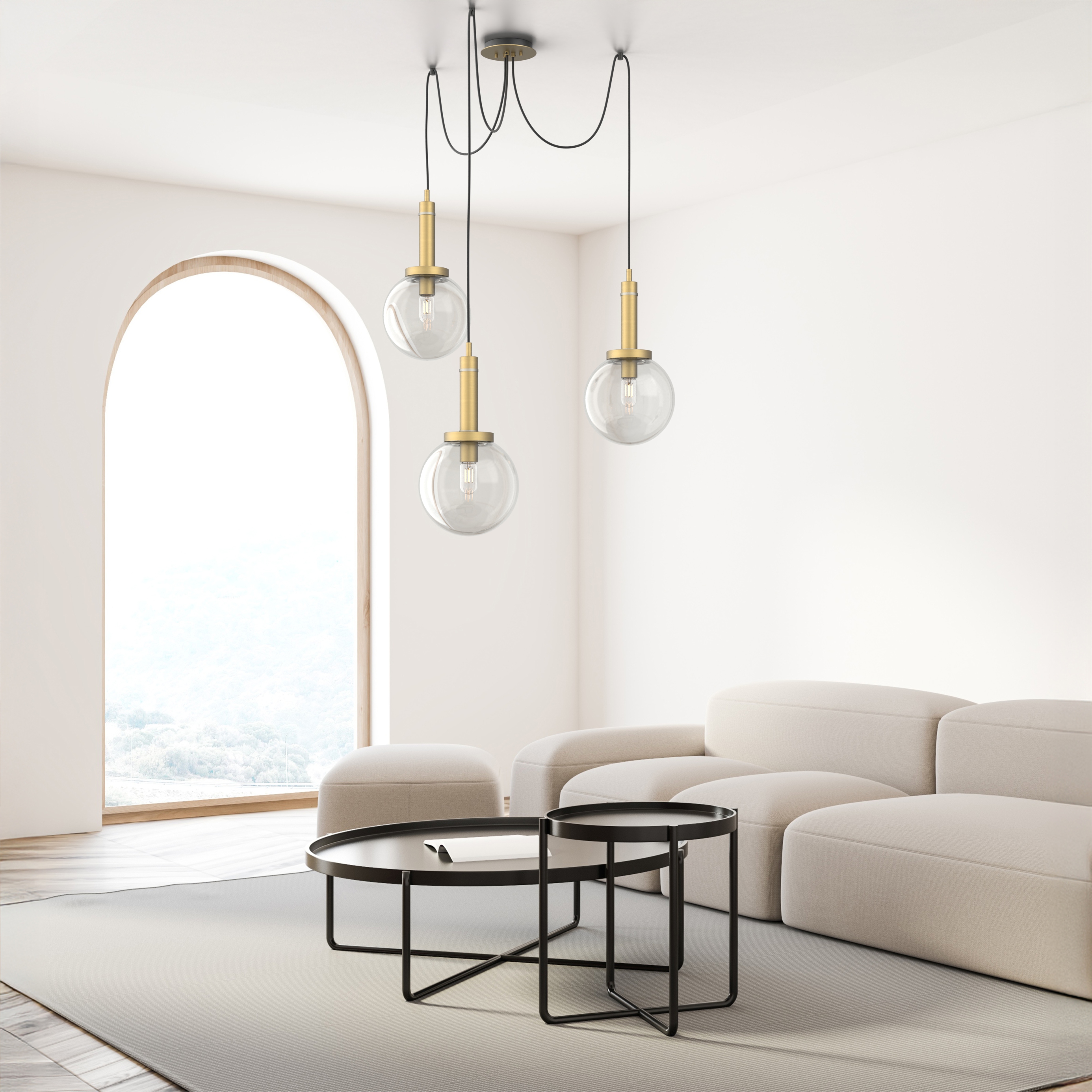 Echo 3-Light Swag Chandelier - VIRO-0319-211101000