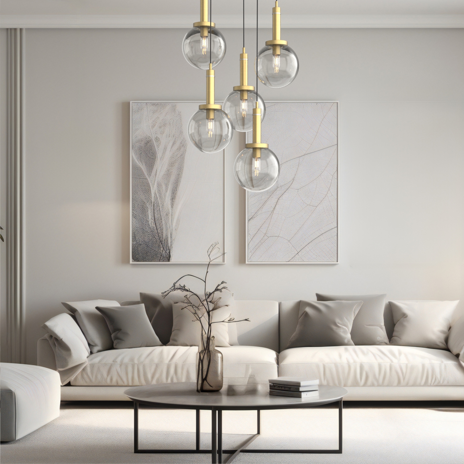 Echo 5-Light Pendant - VIRO-0507-311101000