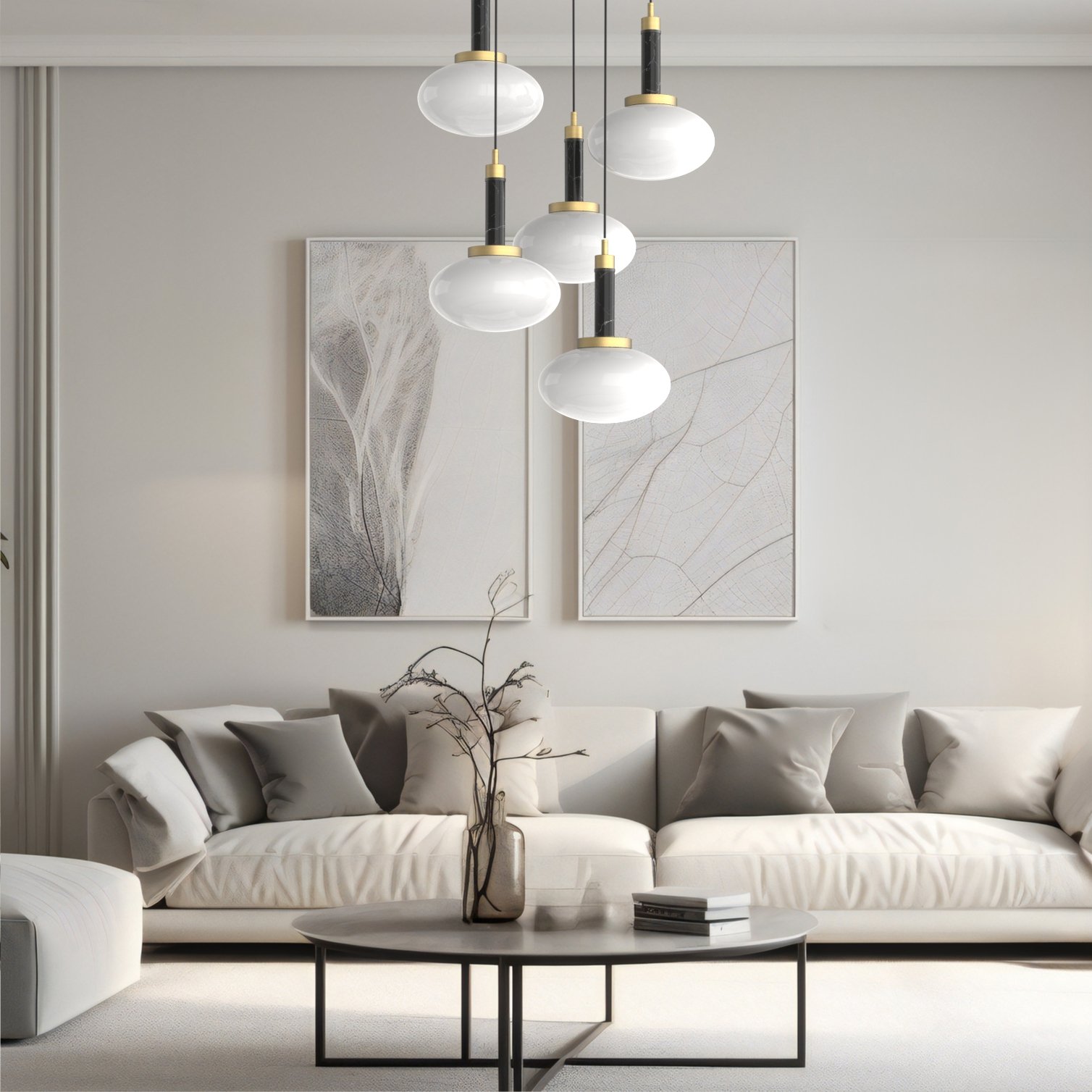 Mono 5-Light Pendant - VIRO-0509-321503000