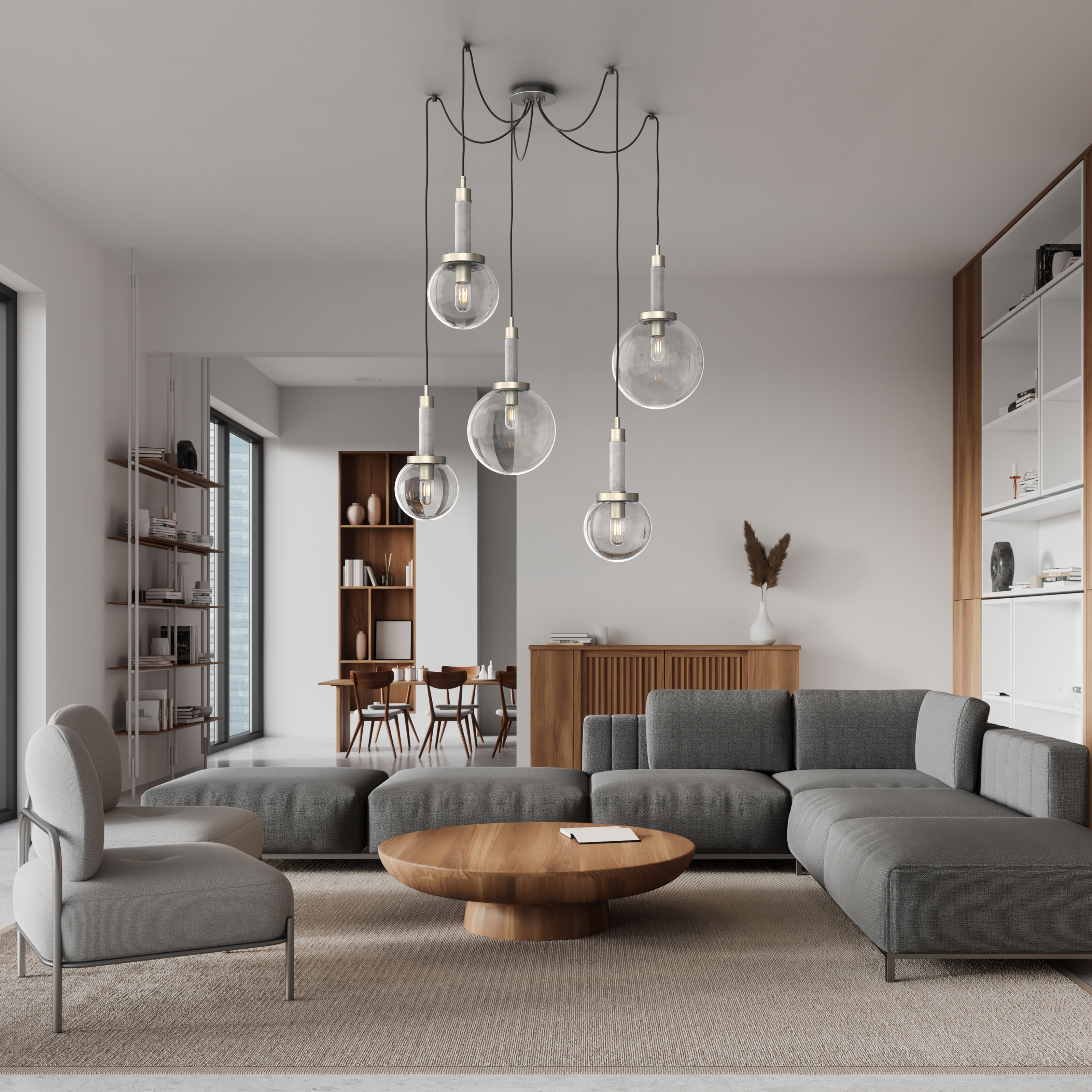 Bristol 5-Light Swag Chandelier - VIRO-0537-111101000